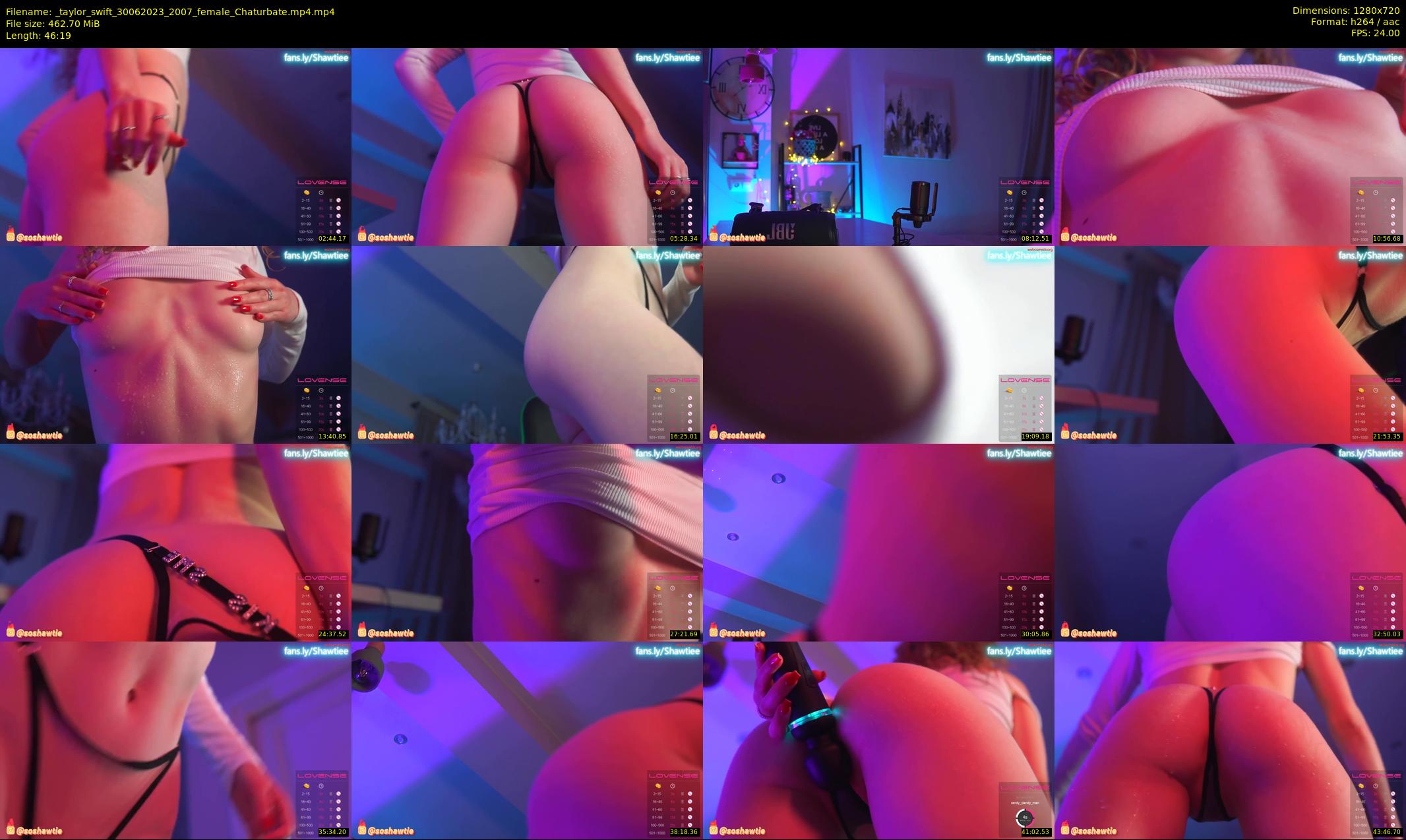 _taylor_swift — 47 minute Chaturbate female cam show recording, 720p, Jun 30, 2023