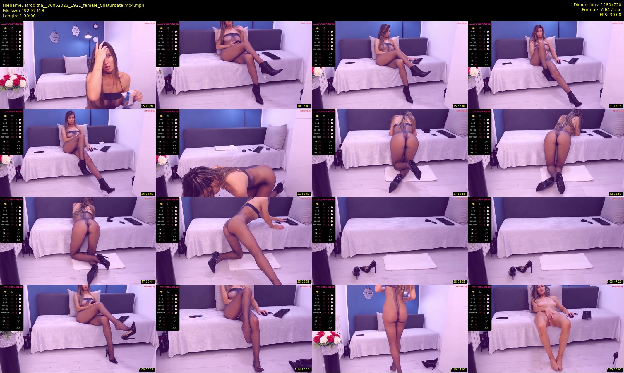 afroditha_ — 90 minute Chaturbate female cam show recording, 720p, Jun 30, 2023