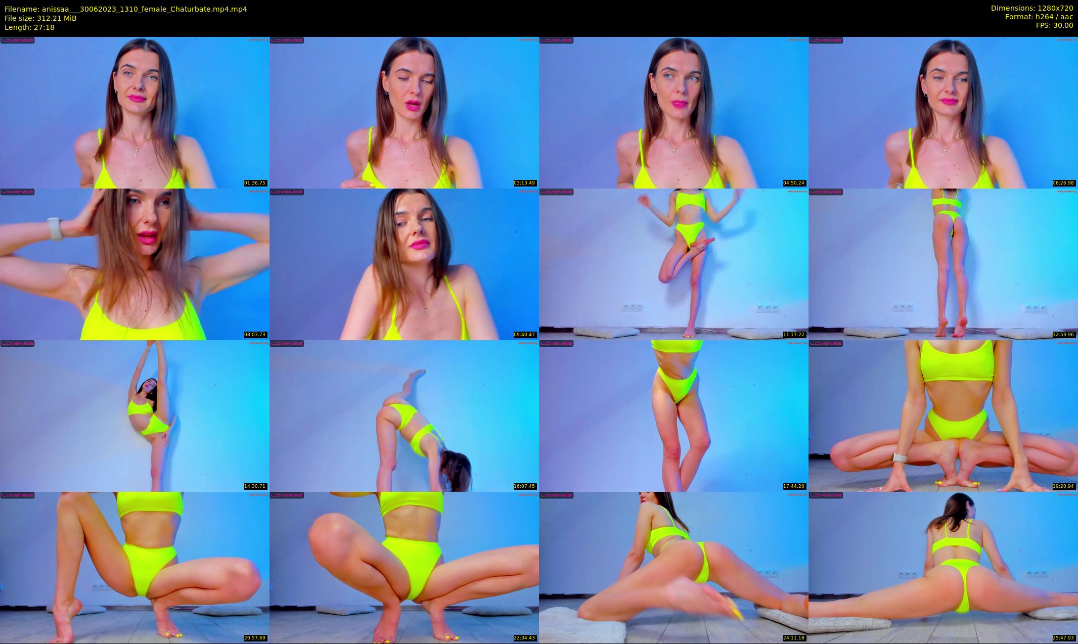 anissaa__ — 28 minute Chaturbate female cam show recording, 720p, Jun 30, 2023