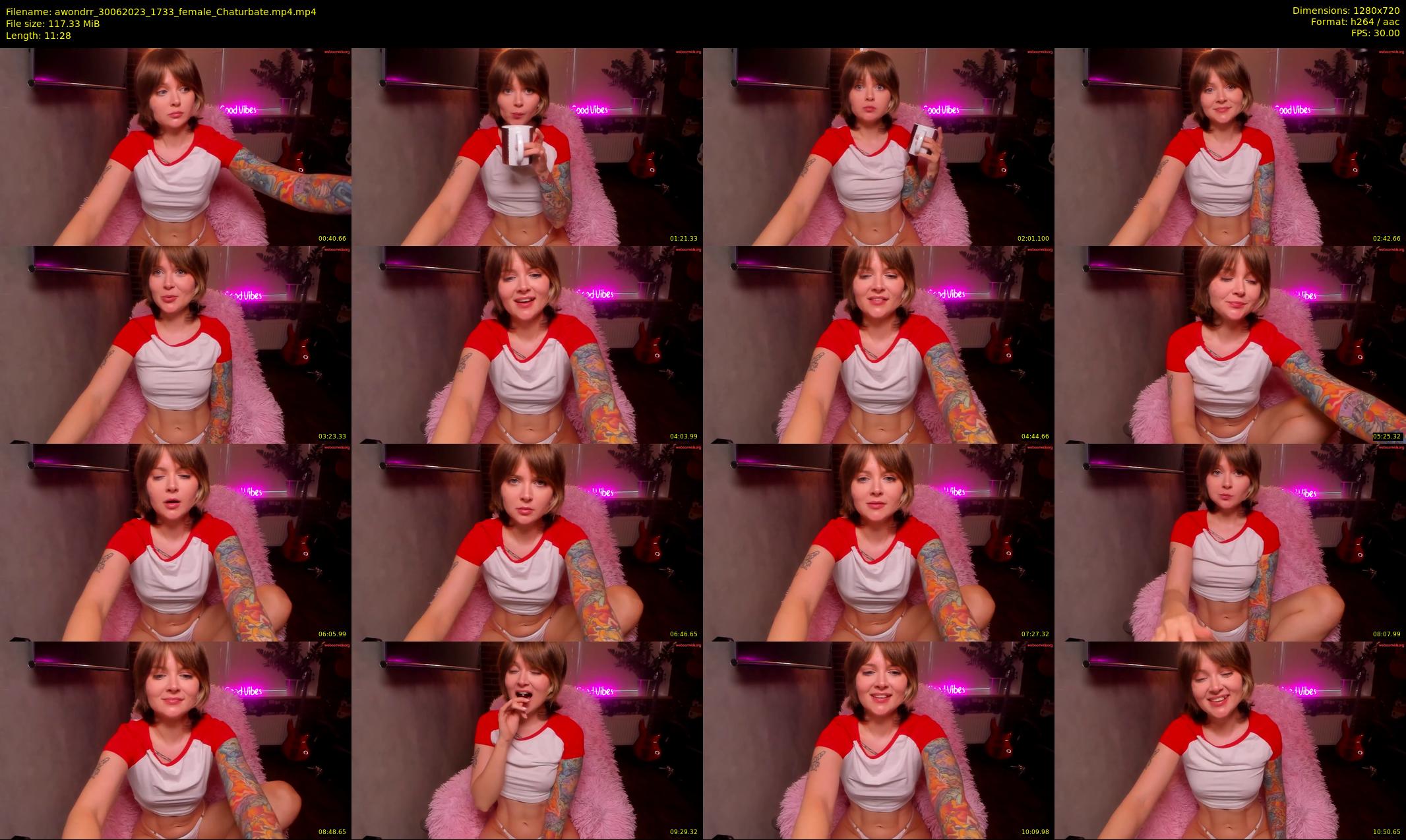 awondrr — 12 minute Chaturbate female cam show recording, 720p, Jun 30, 2023