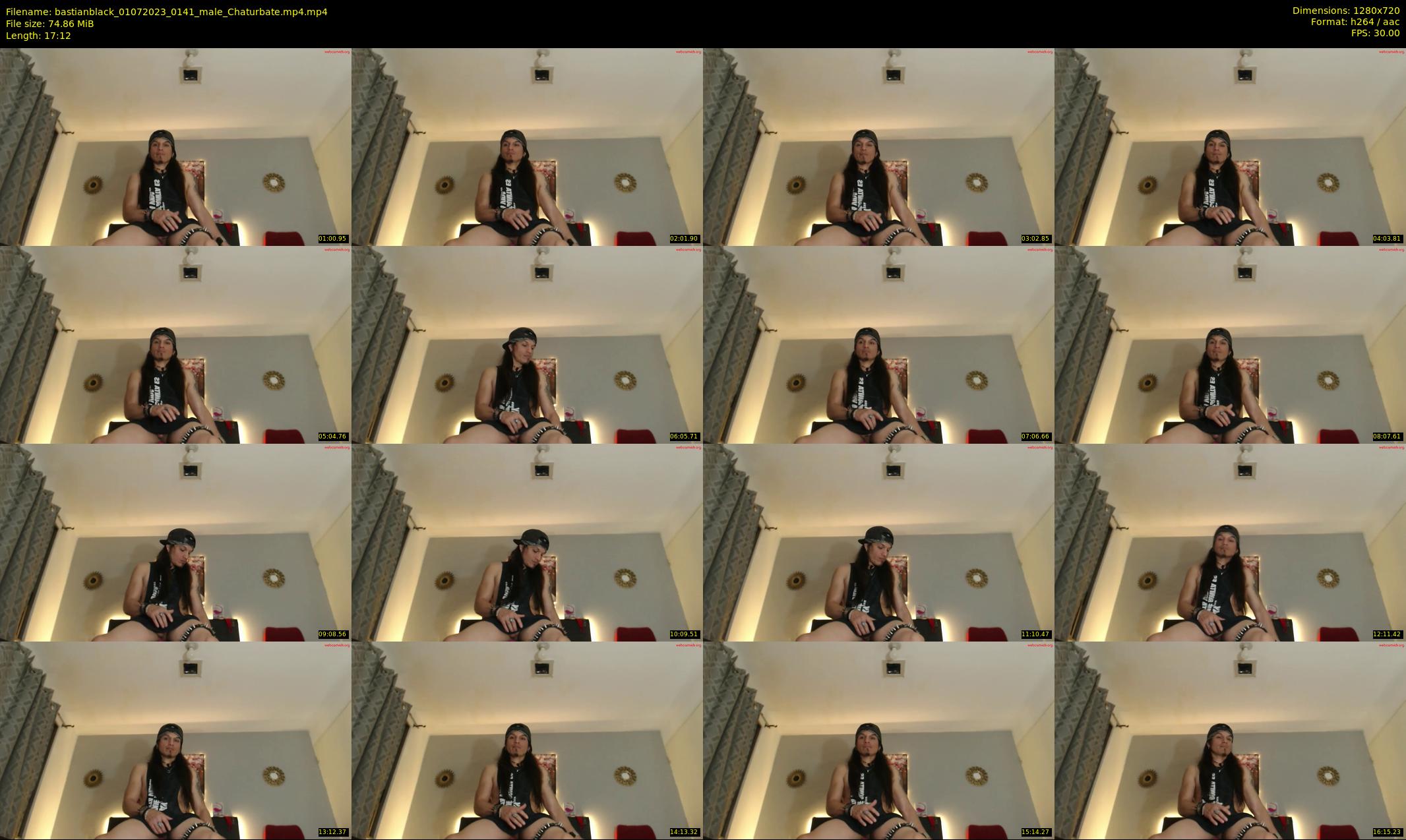 bastianblack — 18 minute Chaturbate male cam show recording, 720p, Jul 1, 2023