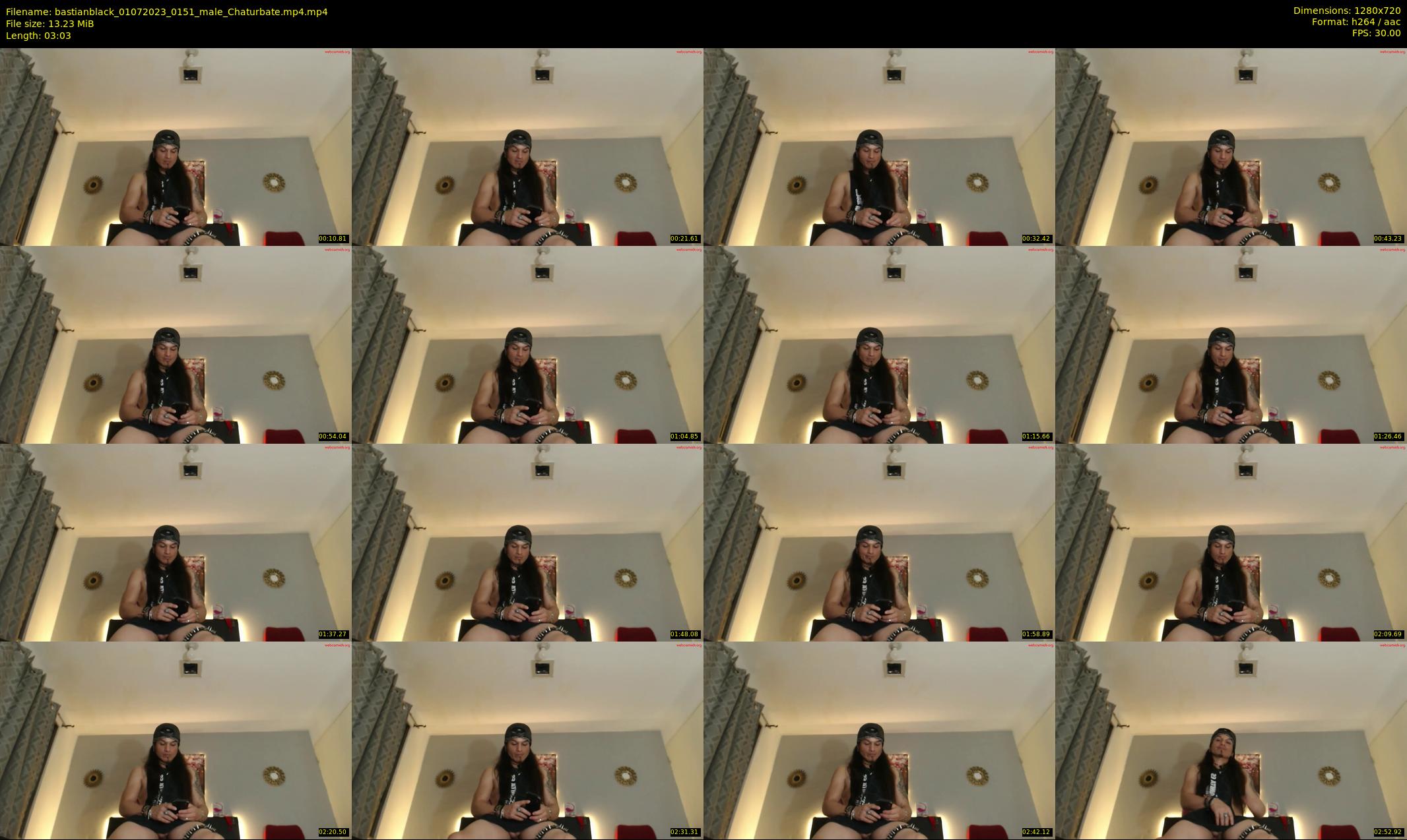 bastianblack — 4 minute Chaturbate male cam show recording, 720p, Jul 1, 2023