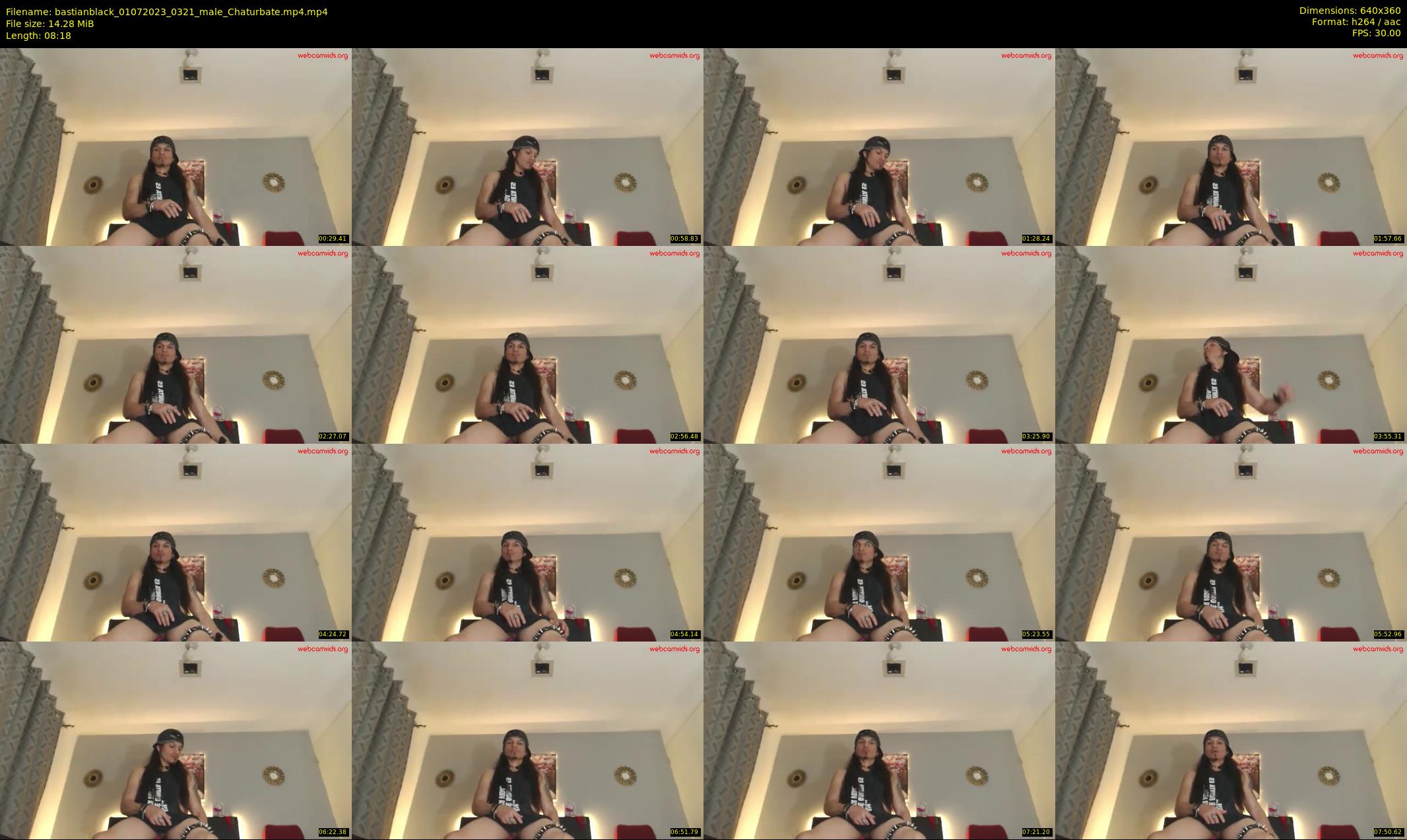 bastianblack — 9 minute Chaturbate male cam show recording, 360p, Jul 1, 2023