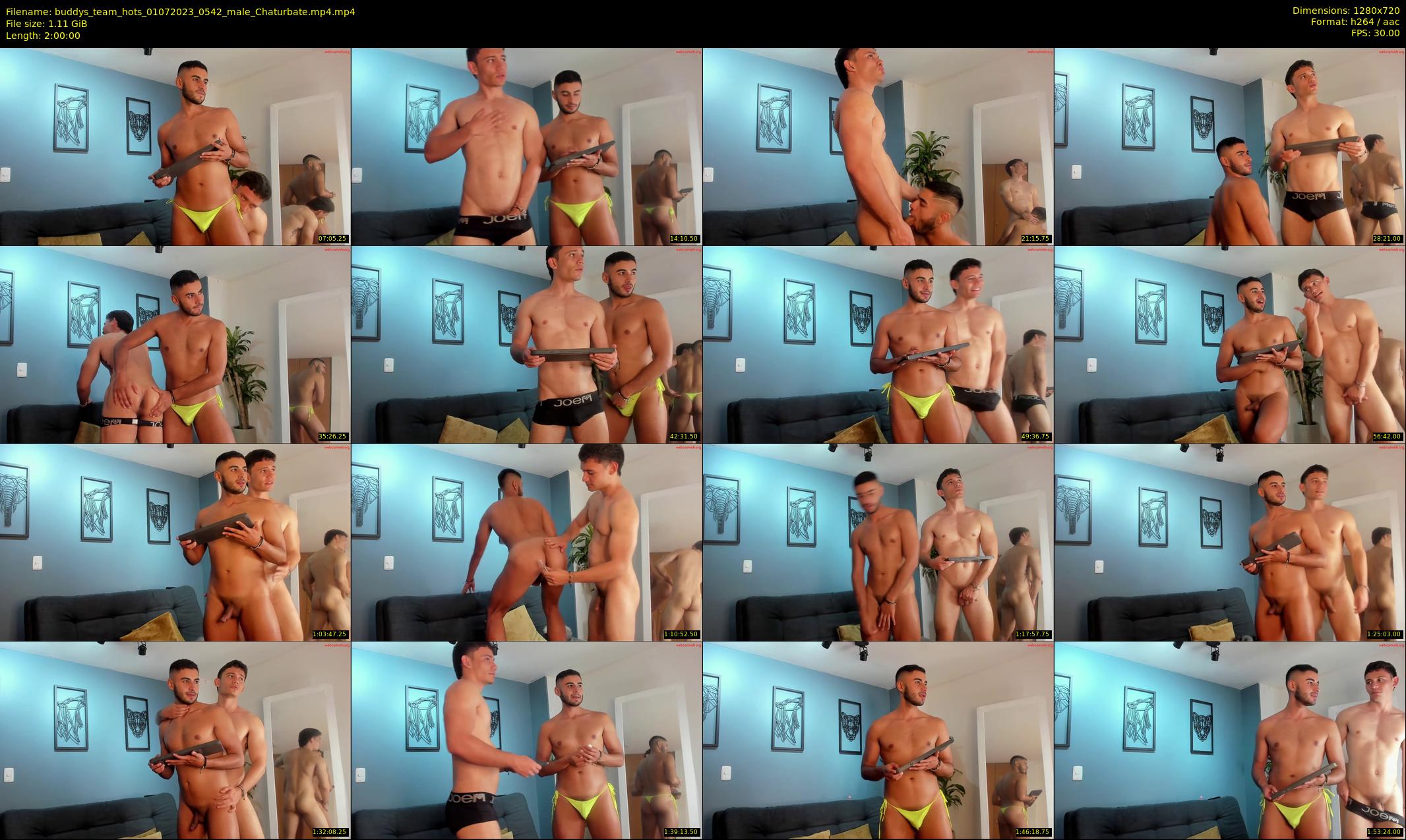 buddys_team_hots — 120 minute Chaturbate couple cam show recording, 720p, Jul 1, 2023