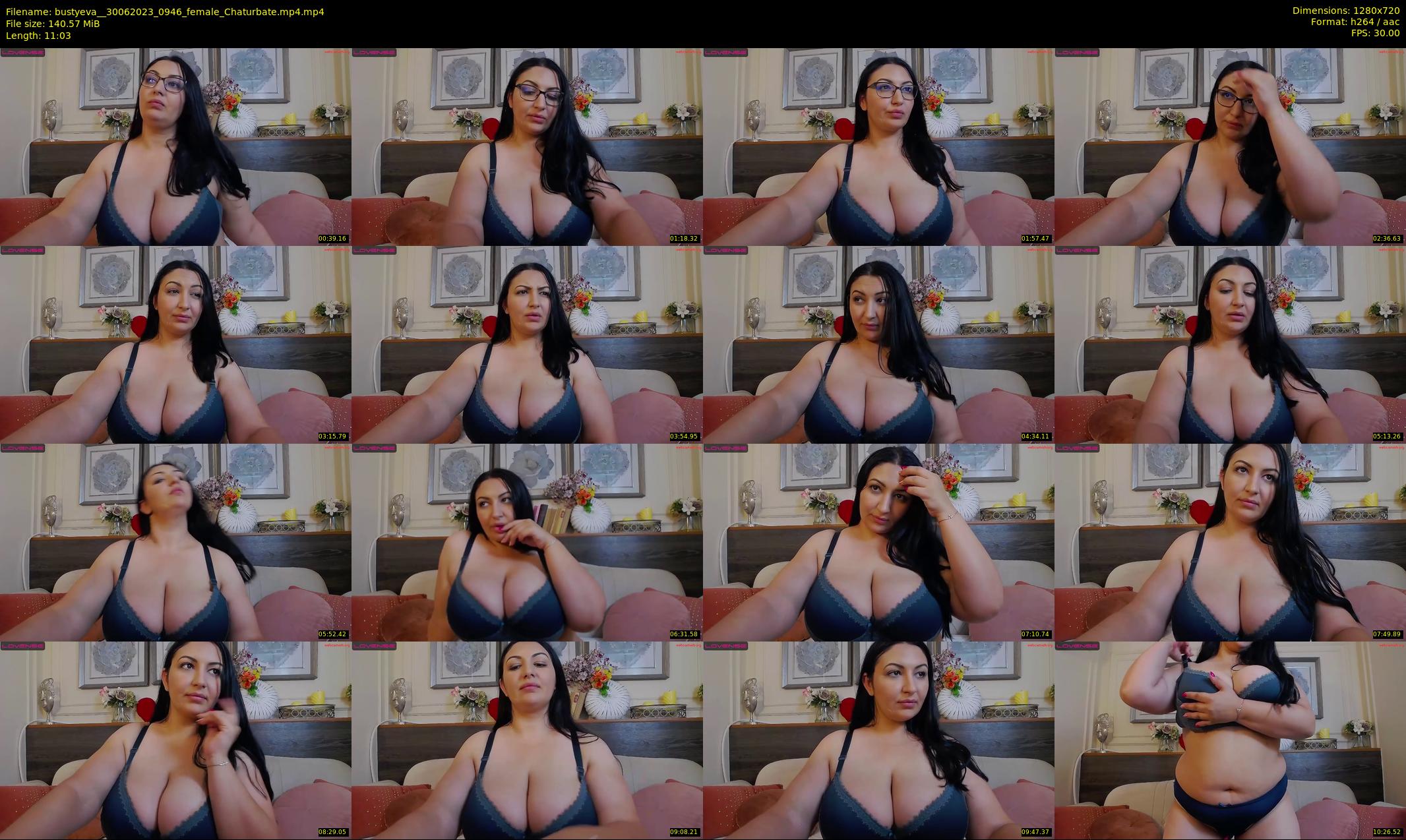 bustyeva_ — 12 minute Chaturbate female cam show recording, 720p, Jun 30, 2023