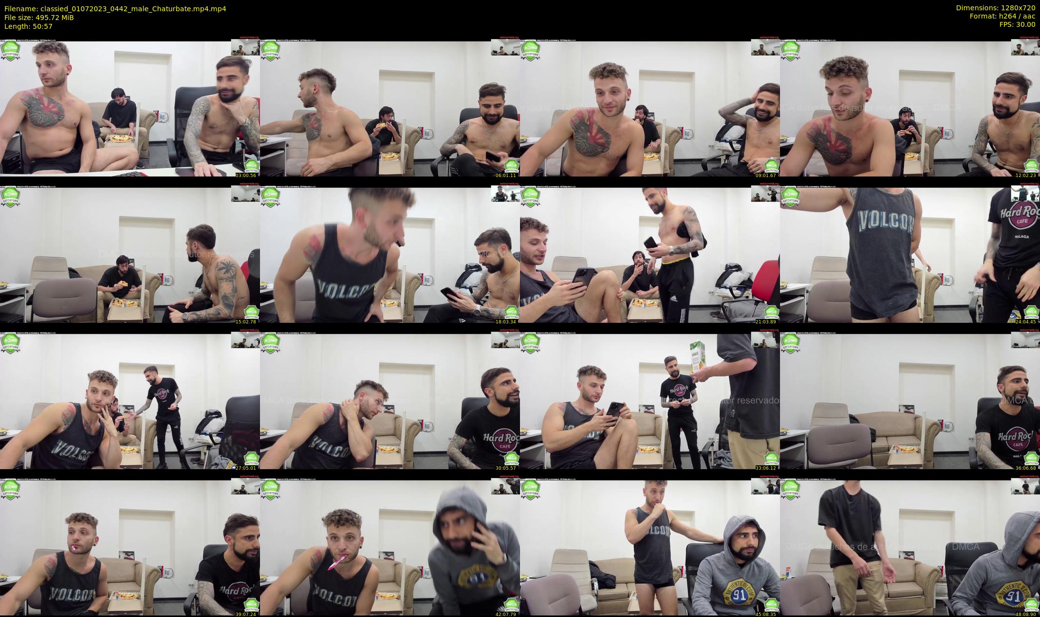 classied — 51 minute Chaturbate male cam show recording, 720p, Jul 1, 2023