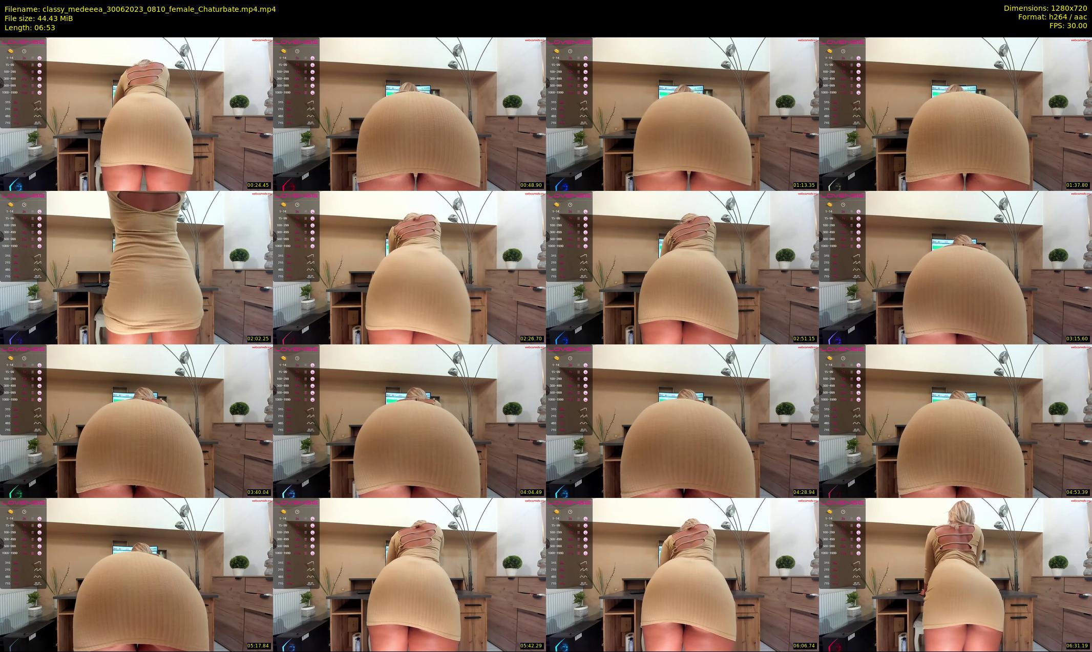 classy_medeeea — 7 minute Chaturbate female cam show recording, 720p, Jun 30, 2023
