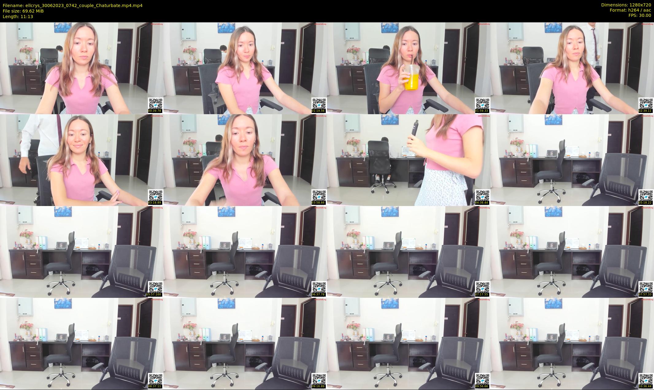ellcrys — 12 minute Chaturbate couple cam show recording, 720p, Jun 30, 2023