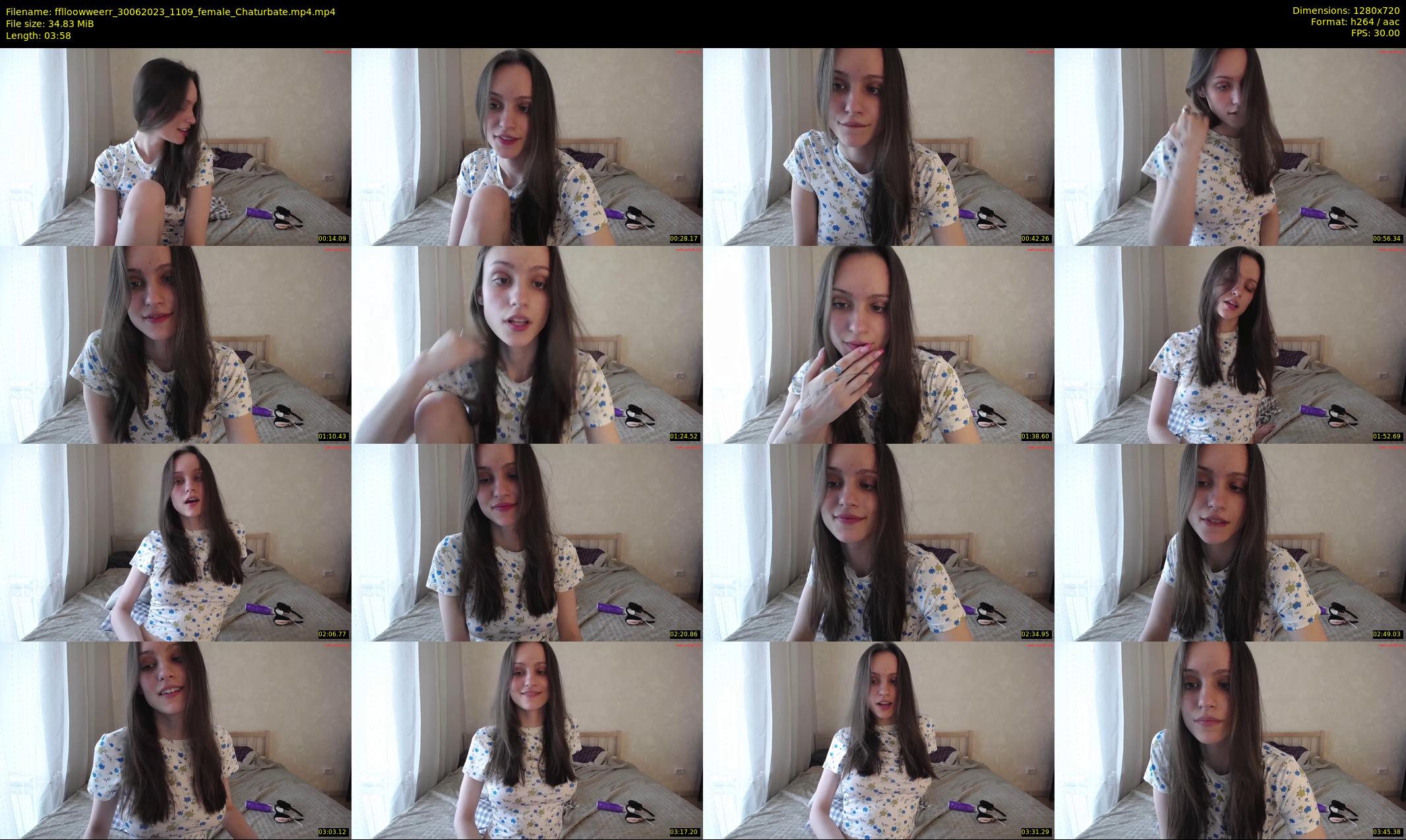 fflloowweerr — 4 minute Chaturbate couple cam show recording, 720p, Jun 30, 2023
