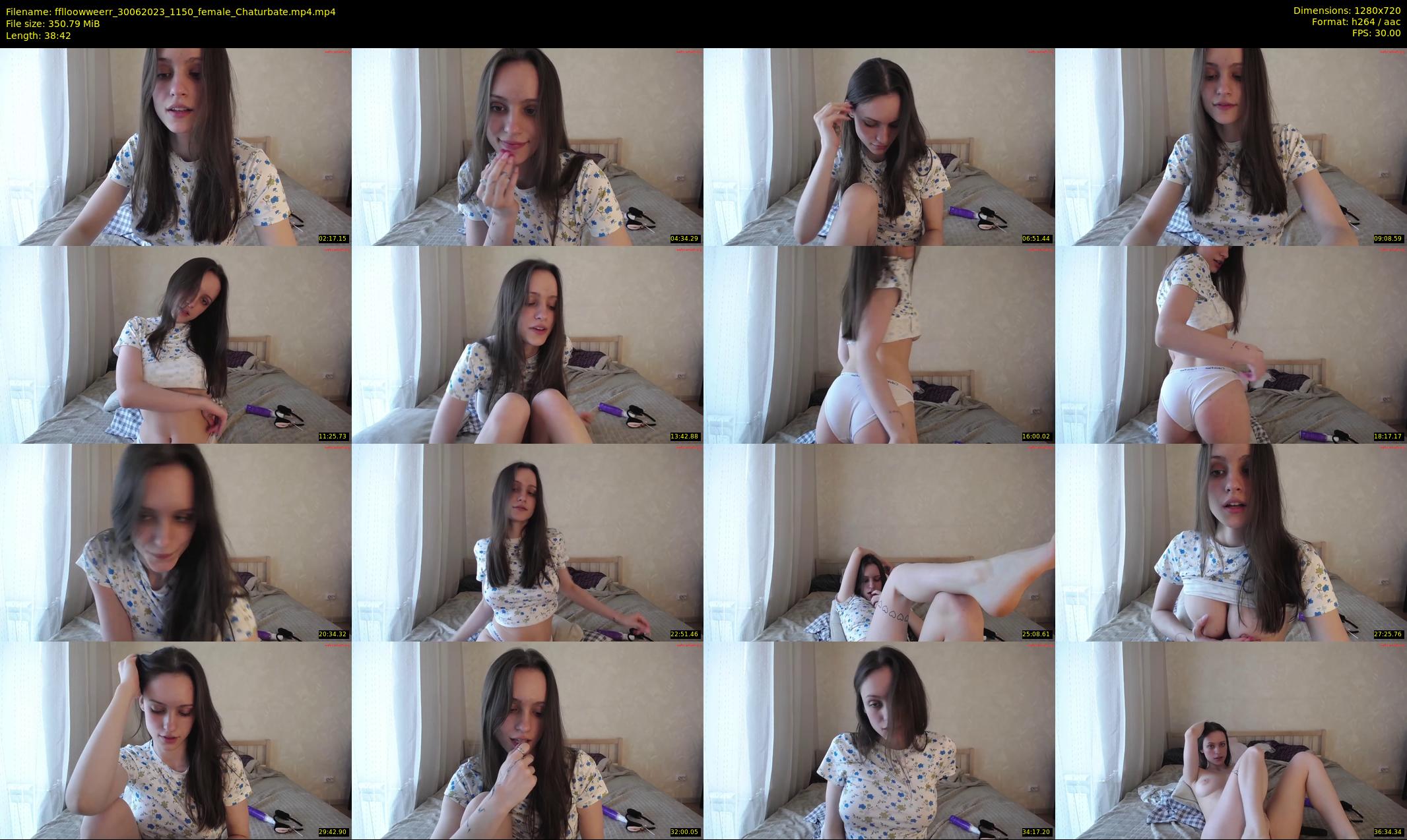 fflloowweerr — 39 minute Chaturbate couple cam show recording, 720p, Jun 30, 2023