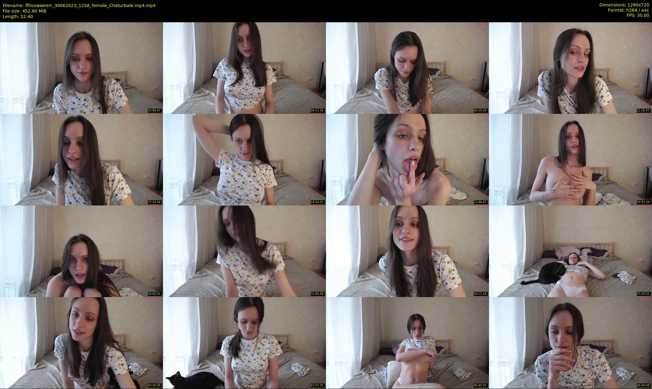 fflloowweerr — 53 minute Chaturbate couple cam show recording, 720p, Jun 30, 2023
