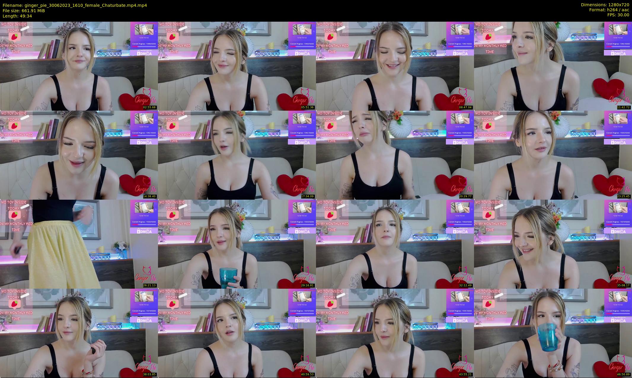 ginger_pie — 50 minute Chaturbate female cam show recording, 720p, Jun 30, 2023