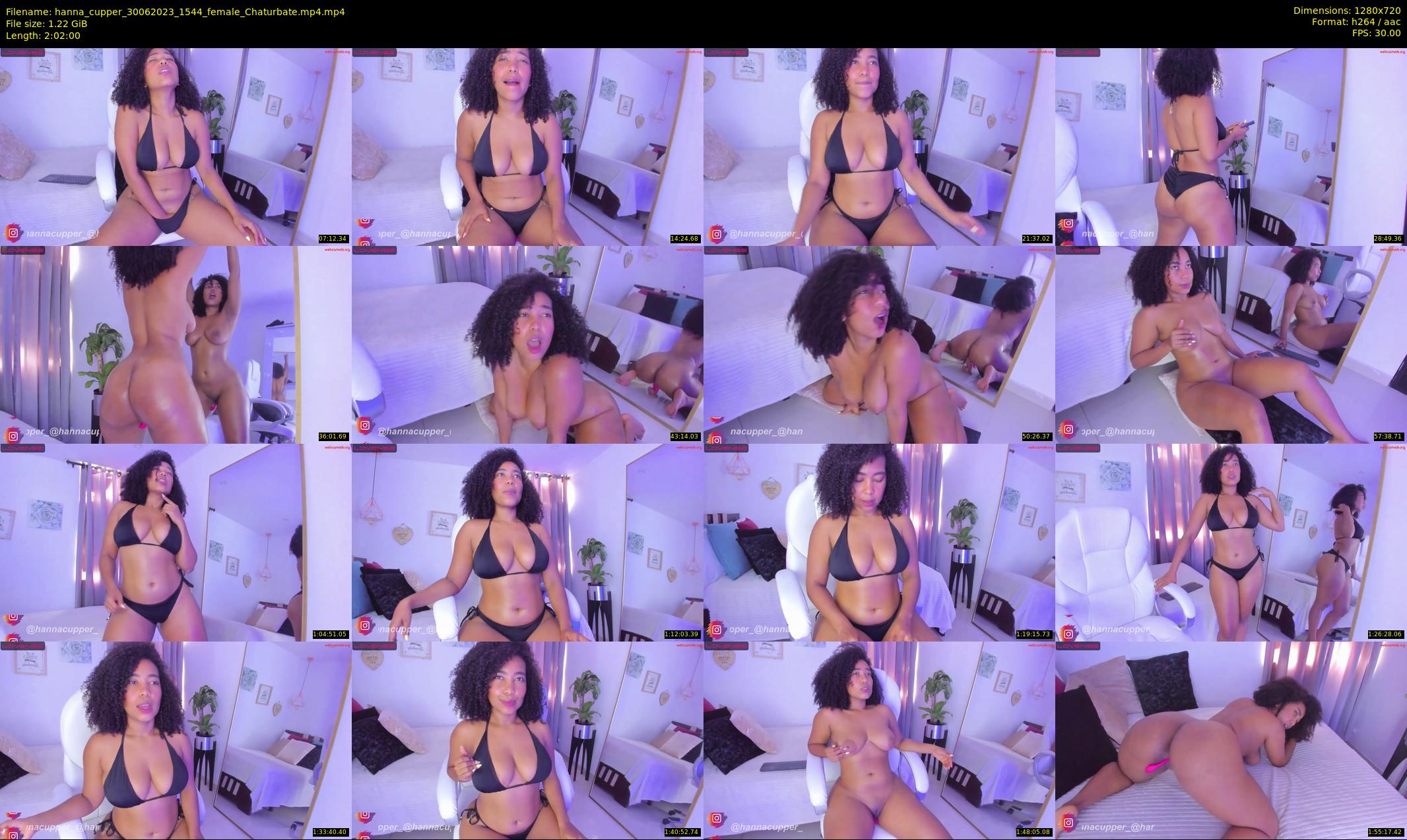 hanna_cupper — 122 minute Chaturbate female cam show recording, 720p, Jun 30, 2023