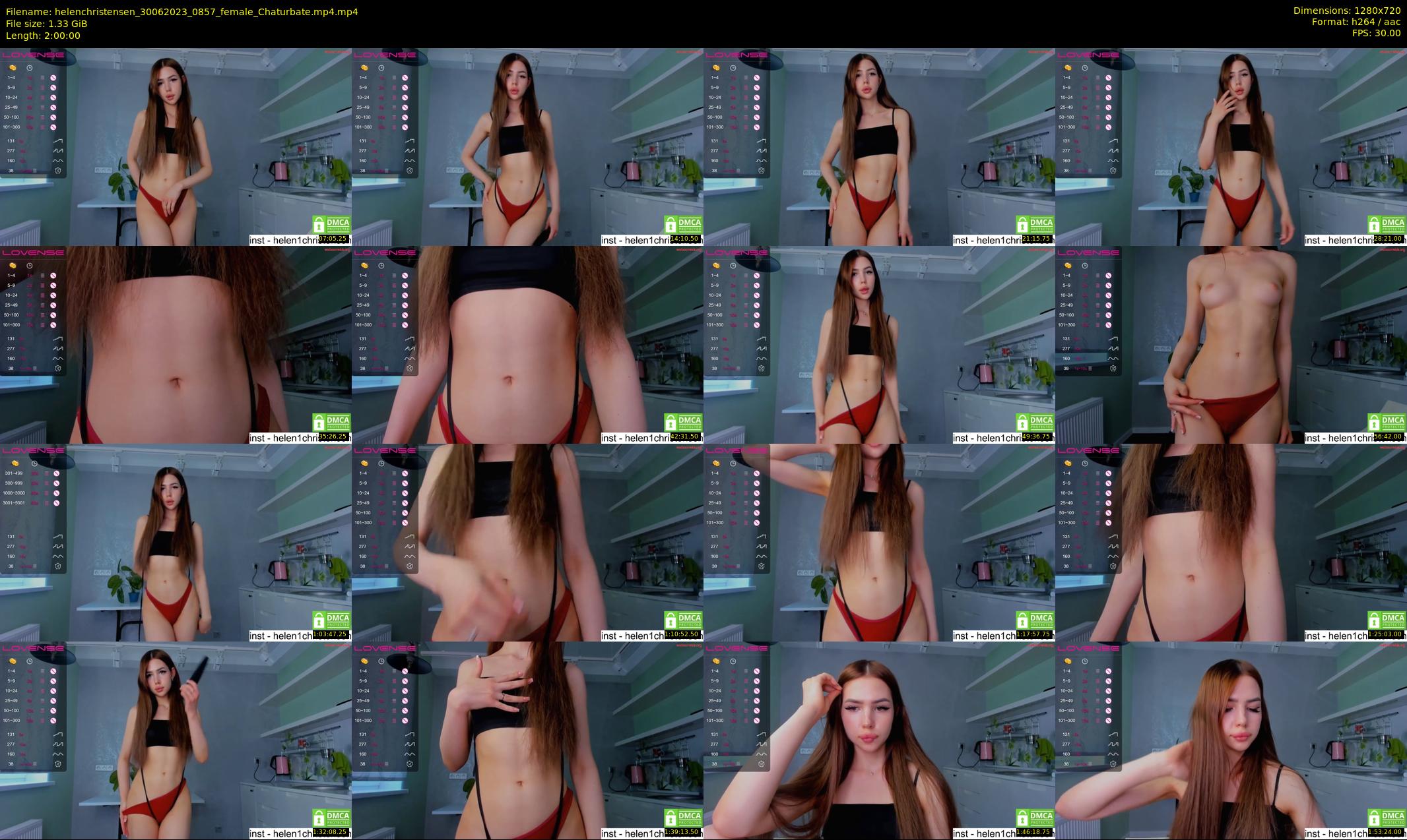 helenchristensen — 120 minute Chaturbate female cam show recording, 720p, Jun 30, 2023