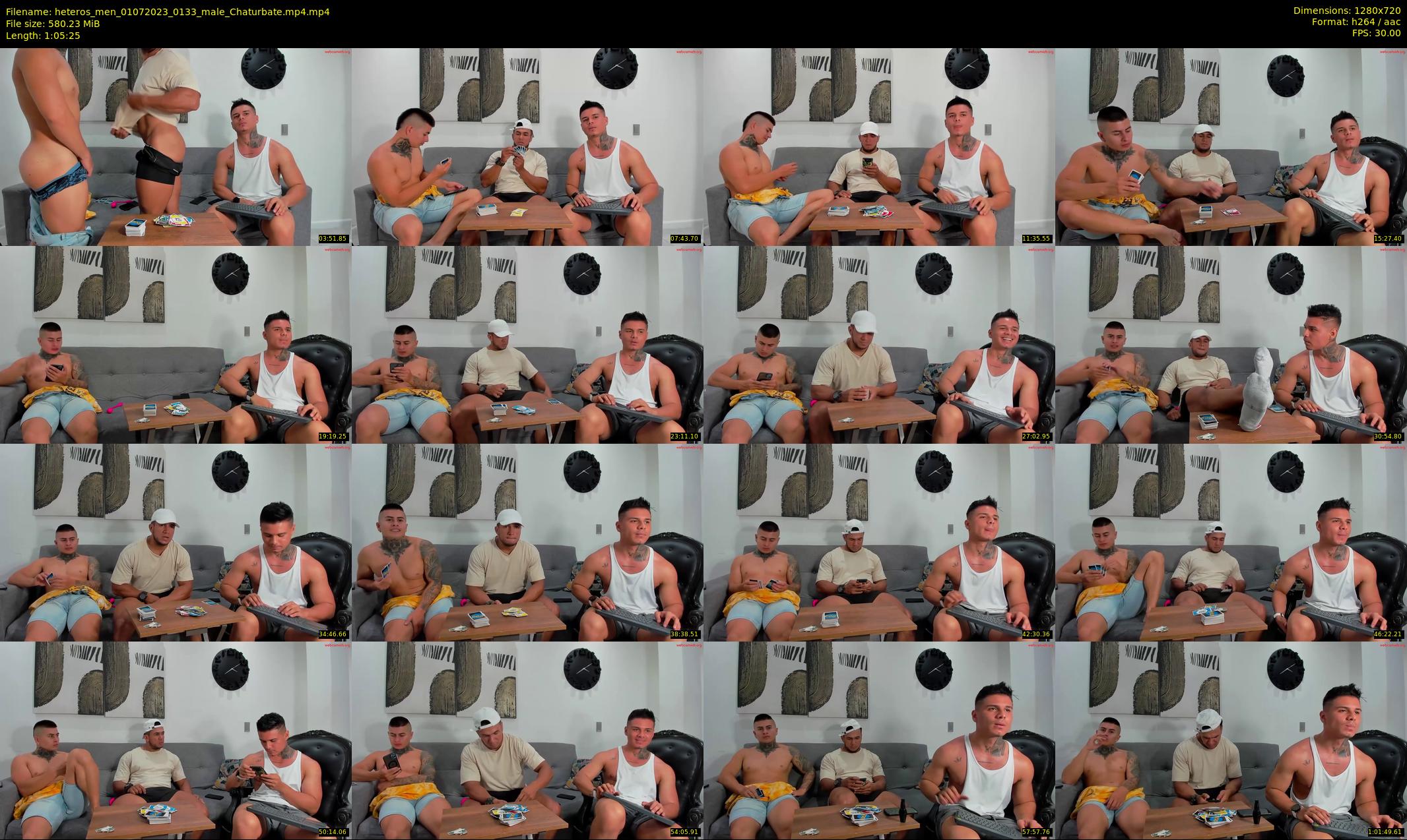 heteros_men — 66 minute Chaturbate male cam show recording, 720p, Jul 1, 2023