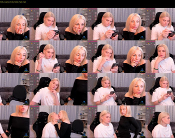 hottyblonds — 11 minute Chaturbate couple cam show recording, 720p, Jul 1, 2023