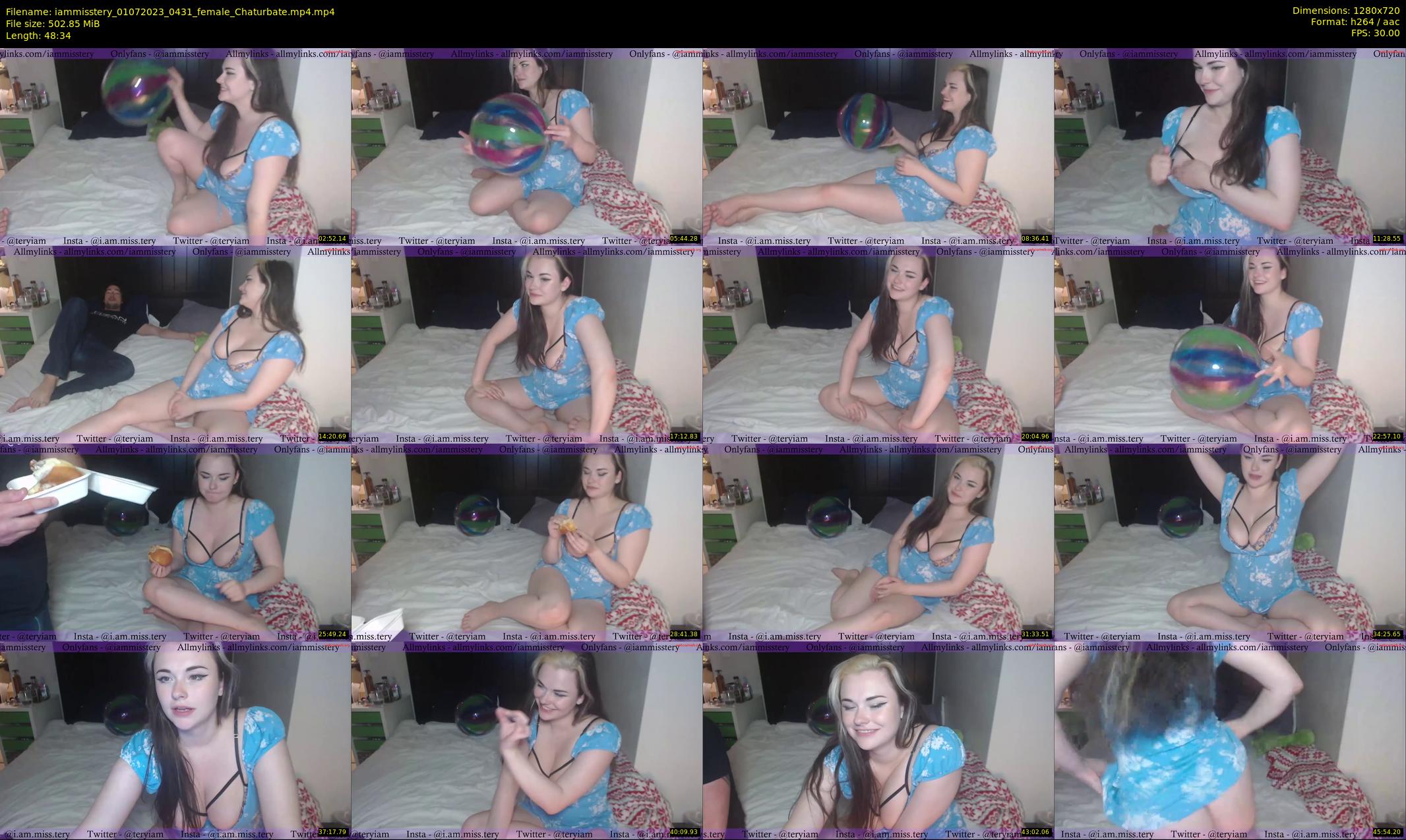 iammisstery — 49 minute Chaturbate female cam show recording, 720p, Jul 1, 2023