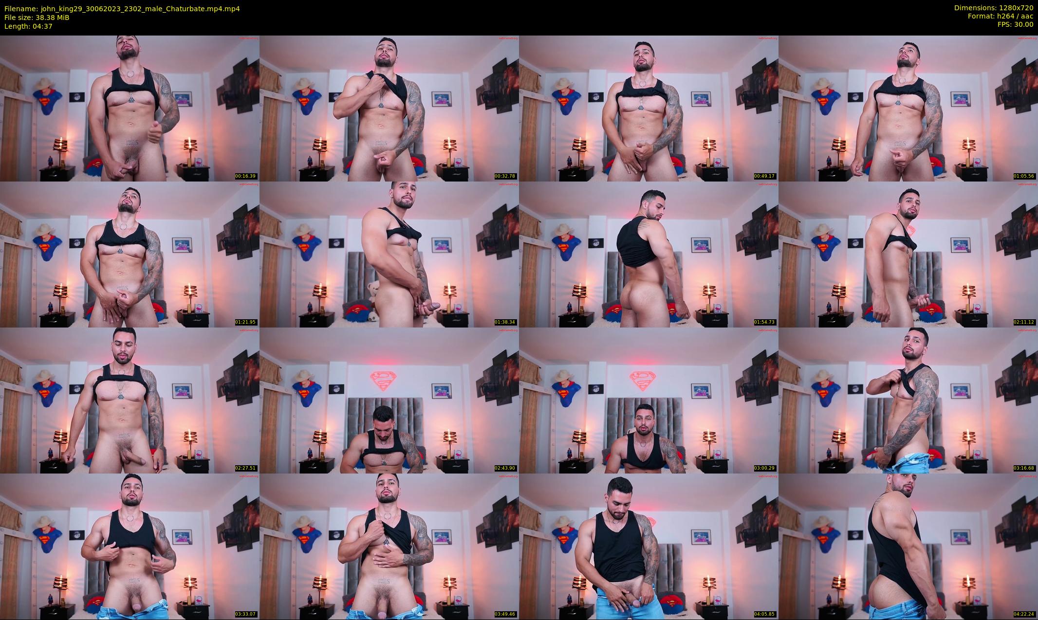 john_king29 — 5 minute Chaturbate male cam show recording, 720p, Jun 30, 2023