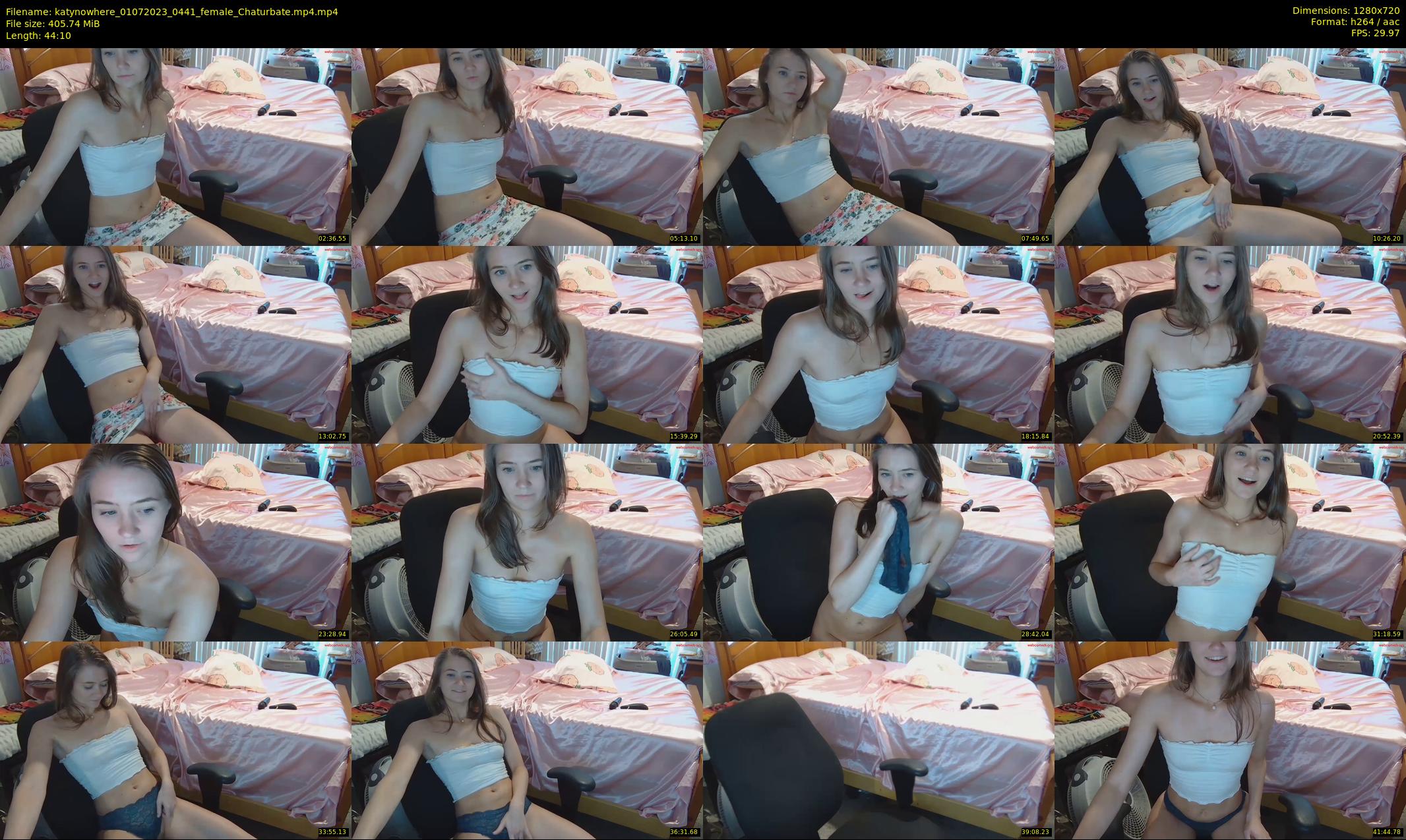 katynowhere — 45 minute Chaturbate female cam show recording, 720p, Jul 1, 2023