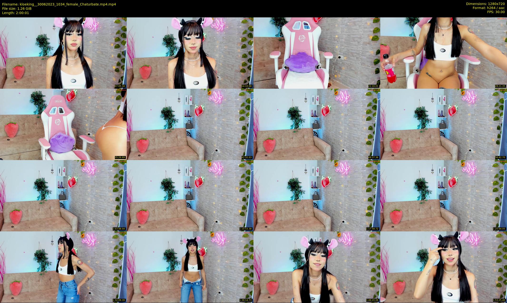 kloeking_ — 121 minute Chaturbate female cam show recording, 720p, Jun 30, 2023