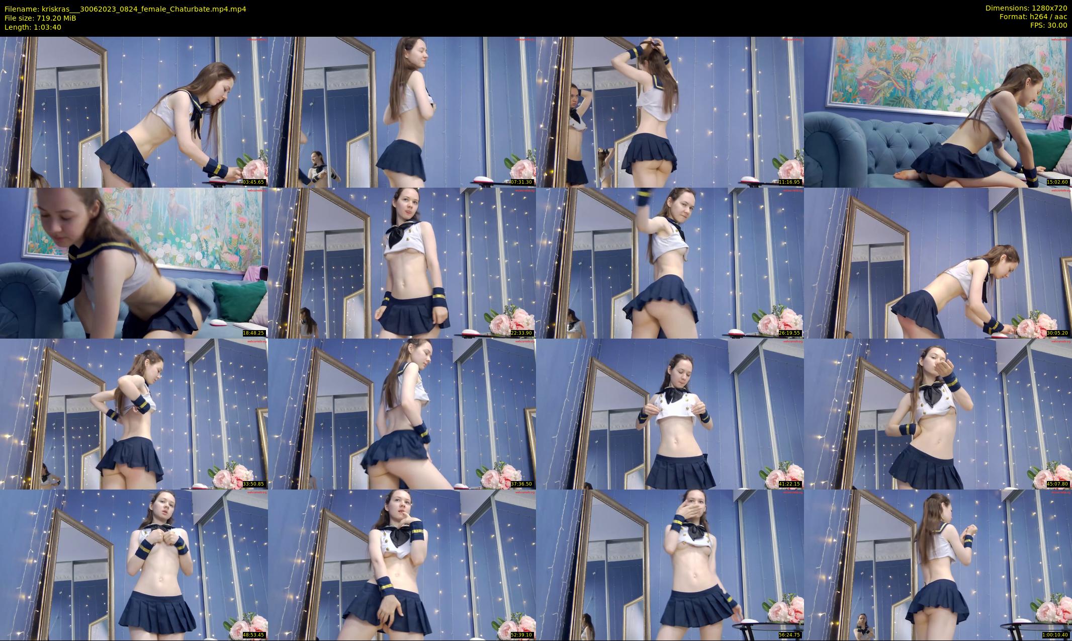 kriskras__ — 64 minute Chaturbate female cam show recording, 720p, Jun 30, 2023