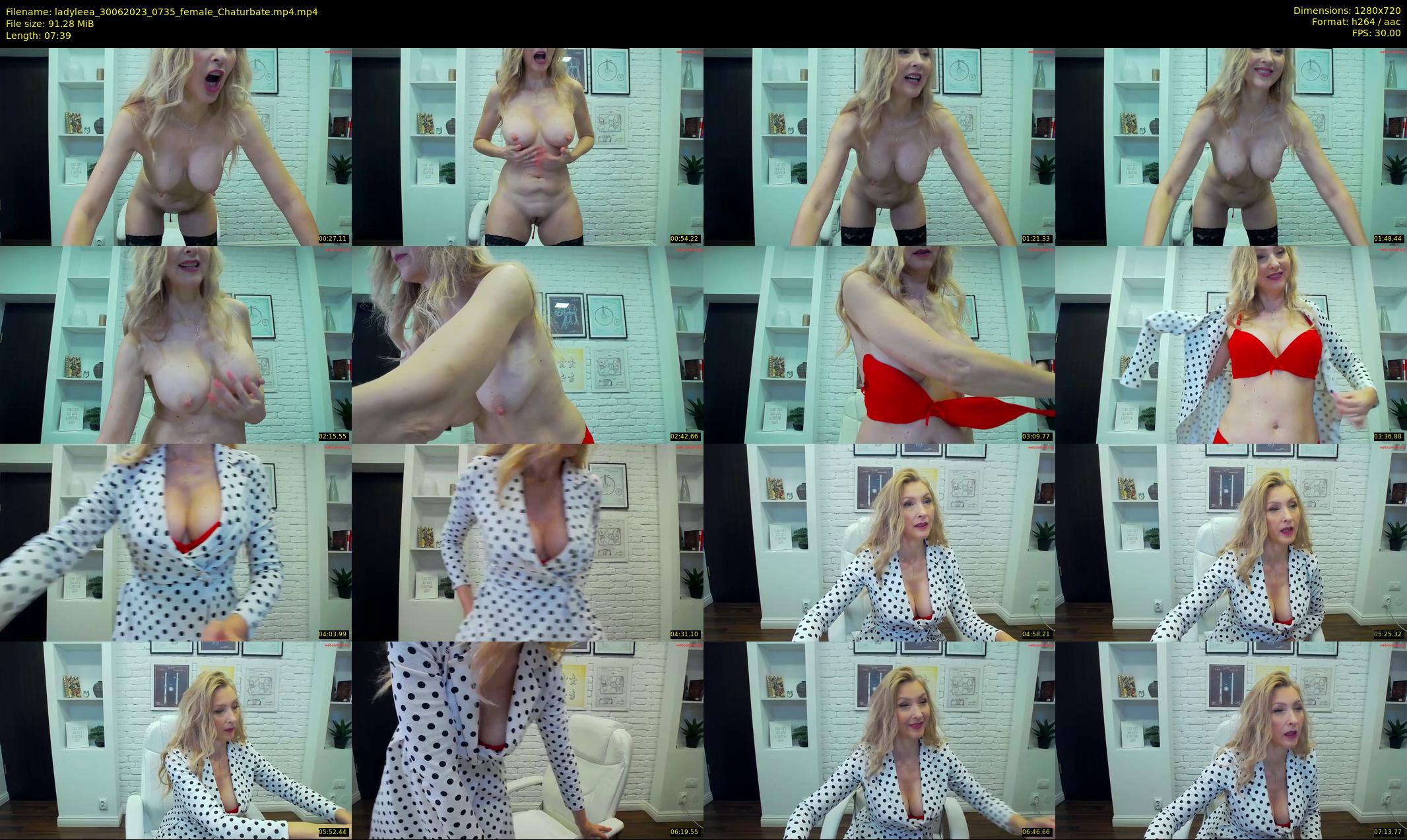 ladyleea — 8 minute Chaturbate female cam show recording, 720p, Jun 30, 2023