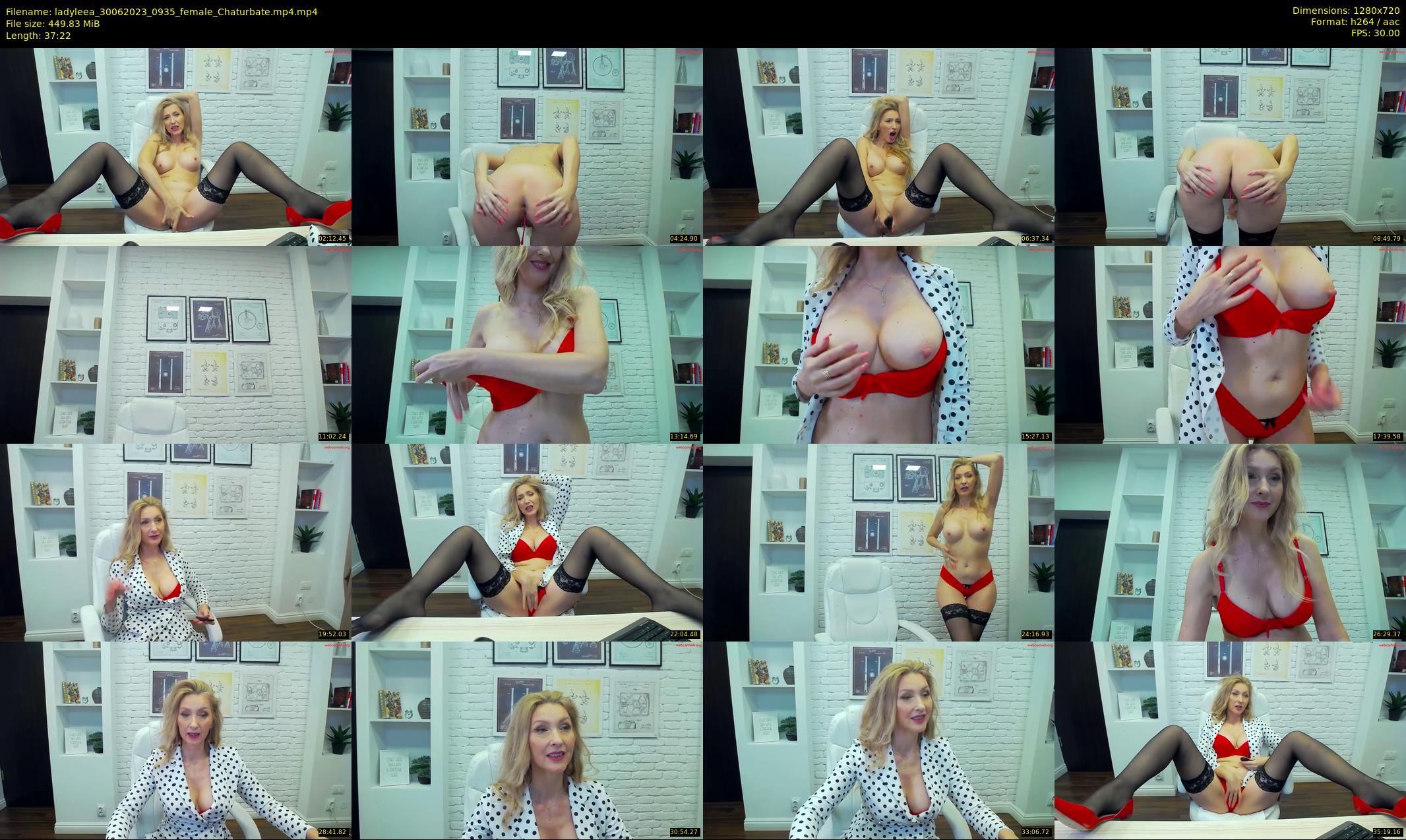 ladyleea — 38 minute Chaturbate female cam show recording, 720p, Jun 30, 2023