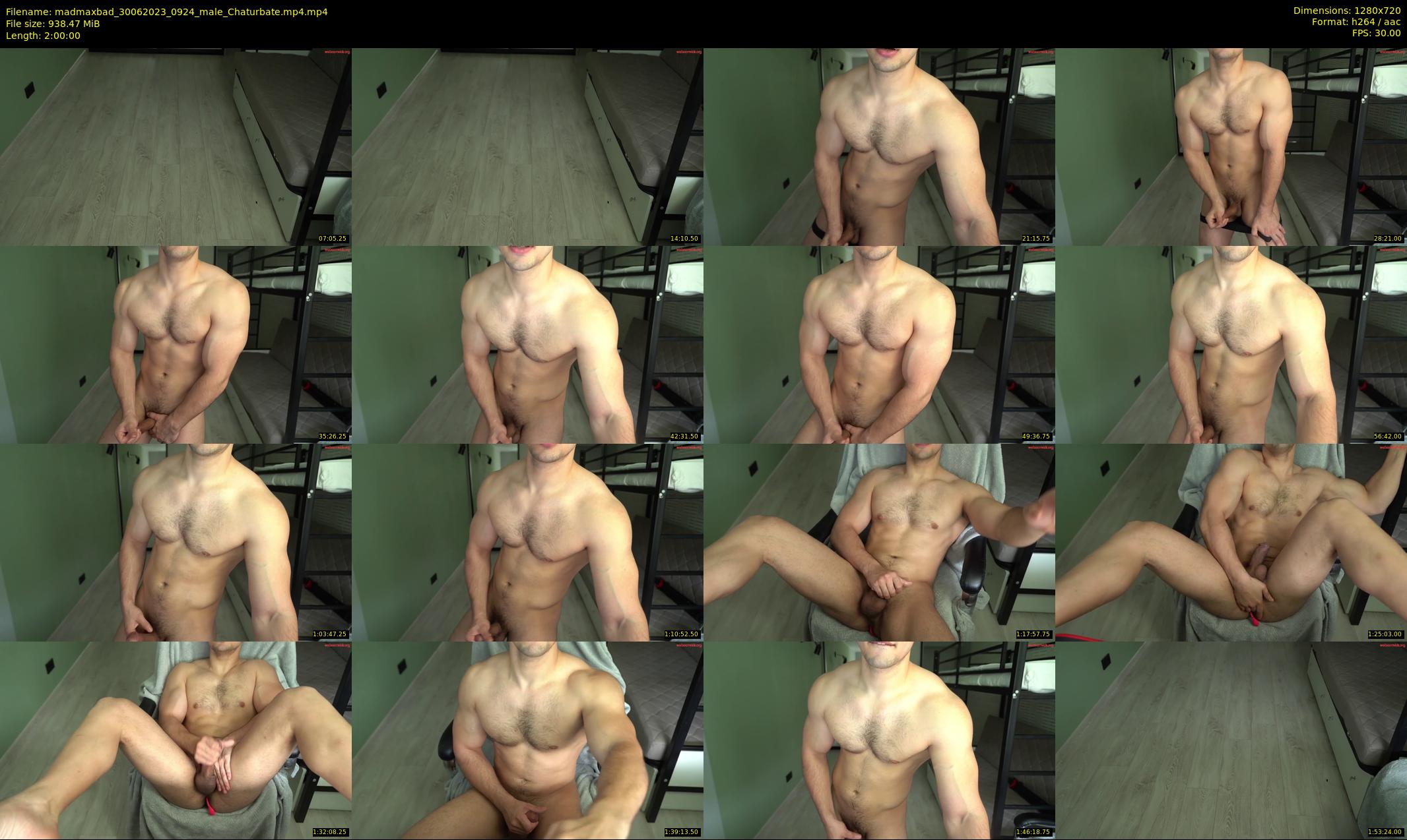 madmaxbad — 120 minute Chaturbate male cam show recording, 720p, Jun 30, 2023
