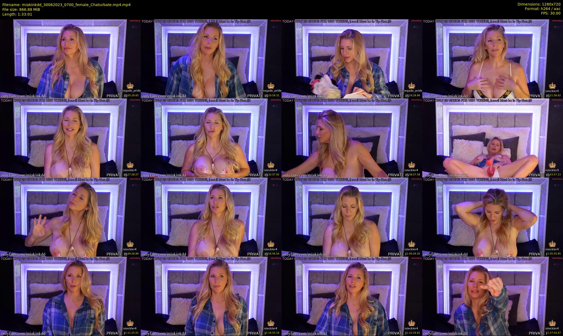 miakinkdd — 94 minute Chaturbate female cam show recording, 720p, Jun 30, 2023