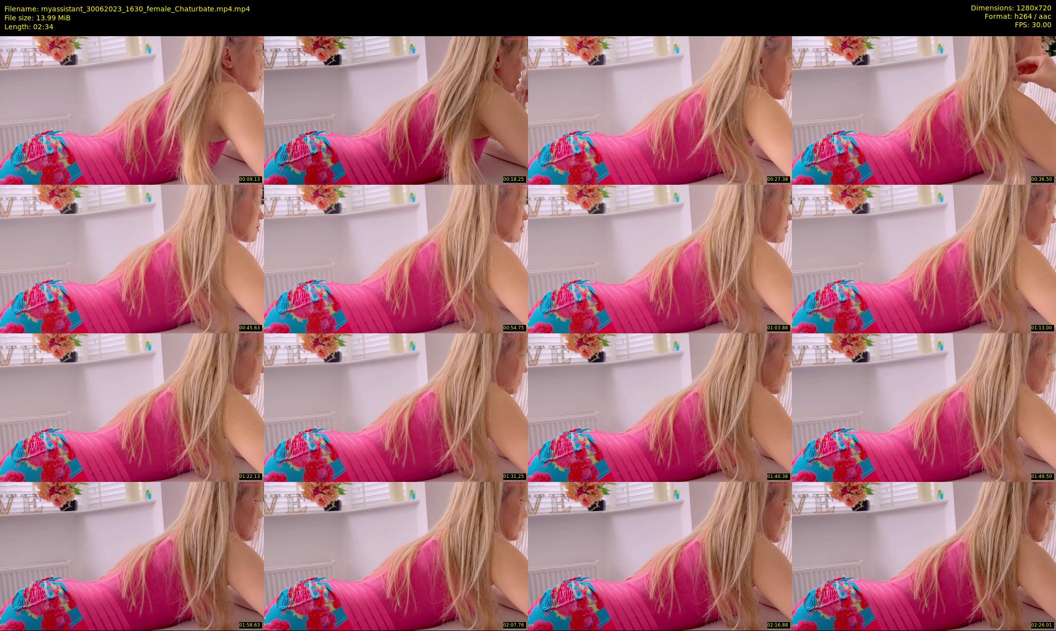 myassistant — 3 minute Chaturbate female cam show recording, 720p, Jun 30, 2023