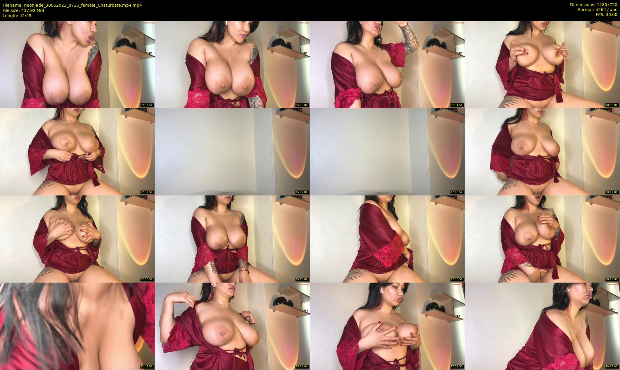 neonjade — 43 minute Chaturbate female cam show recording, 720p, Jun 30, 2023