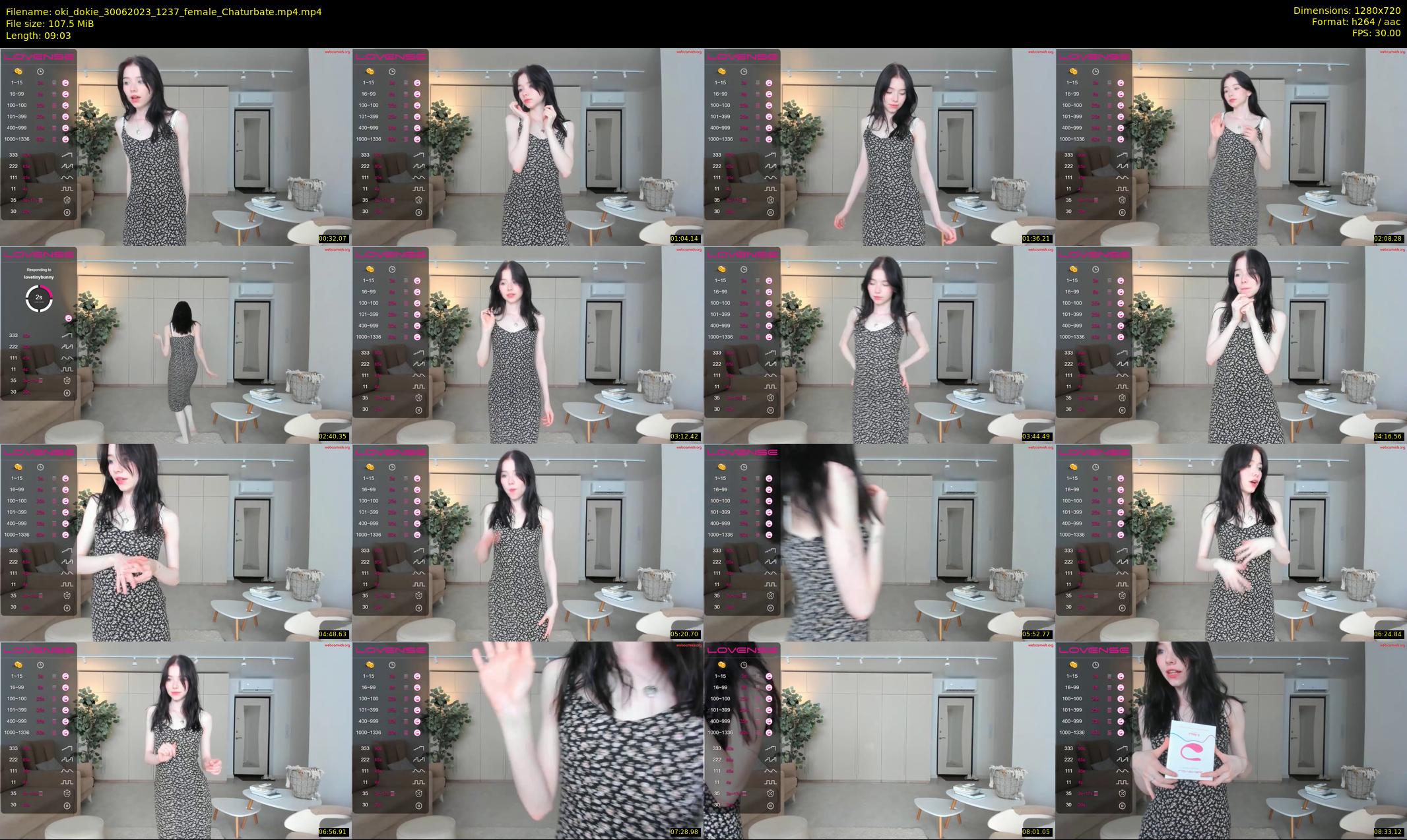 oki_dokie — 10 minute Chaturbate female cam show recording, 720p, Jun 30, 2023