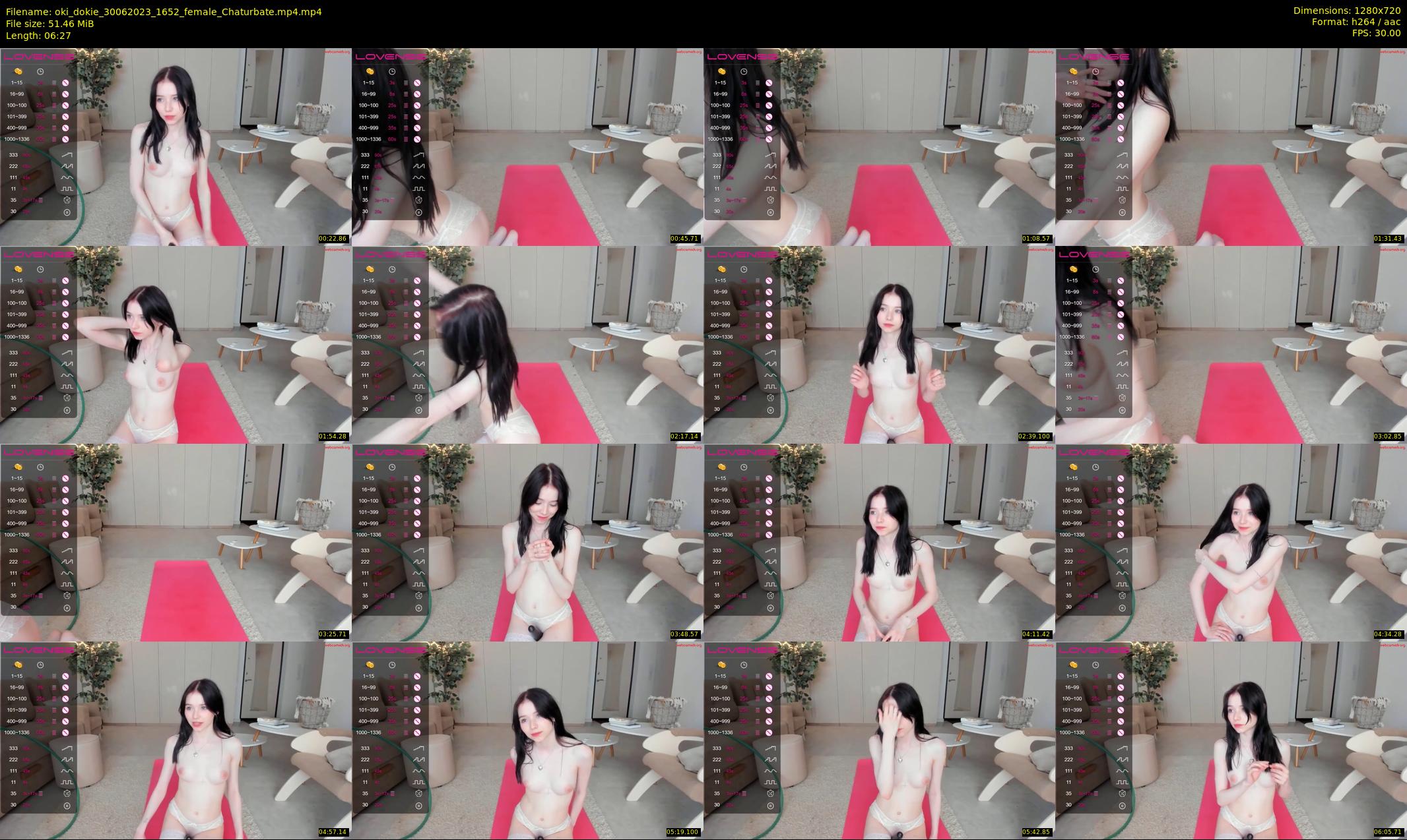 oki_dokie — 7 minute Chaturbate female cam show recording, 720p, Jun 30, 2023