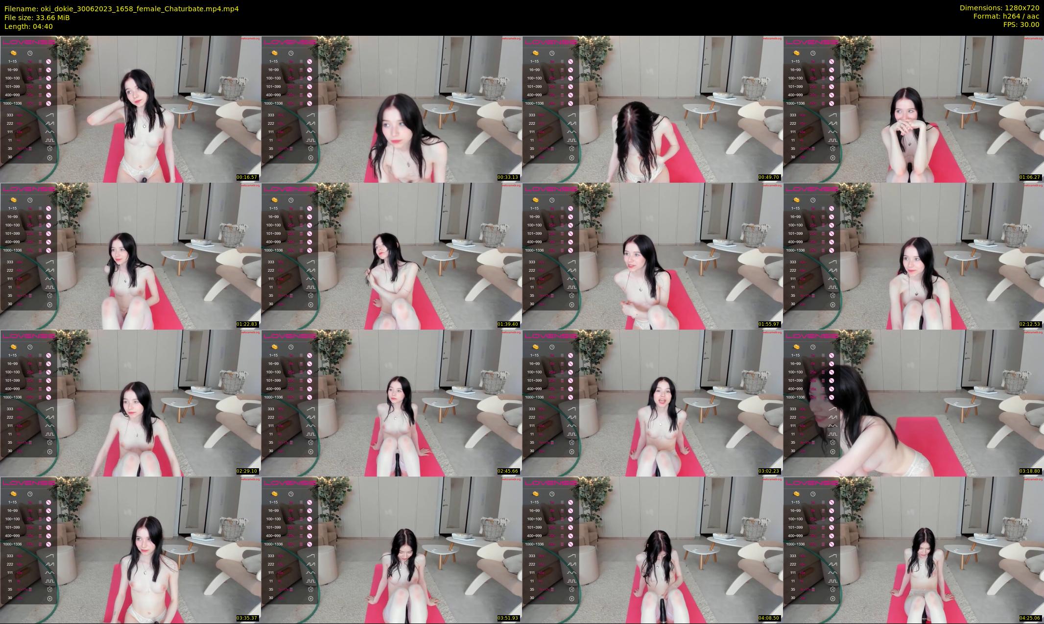 oki_dokie — 5 minute Chaturbate female cam show recording, 720p, Jun 30, 2023