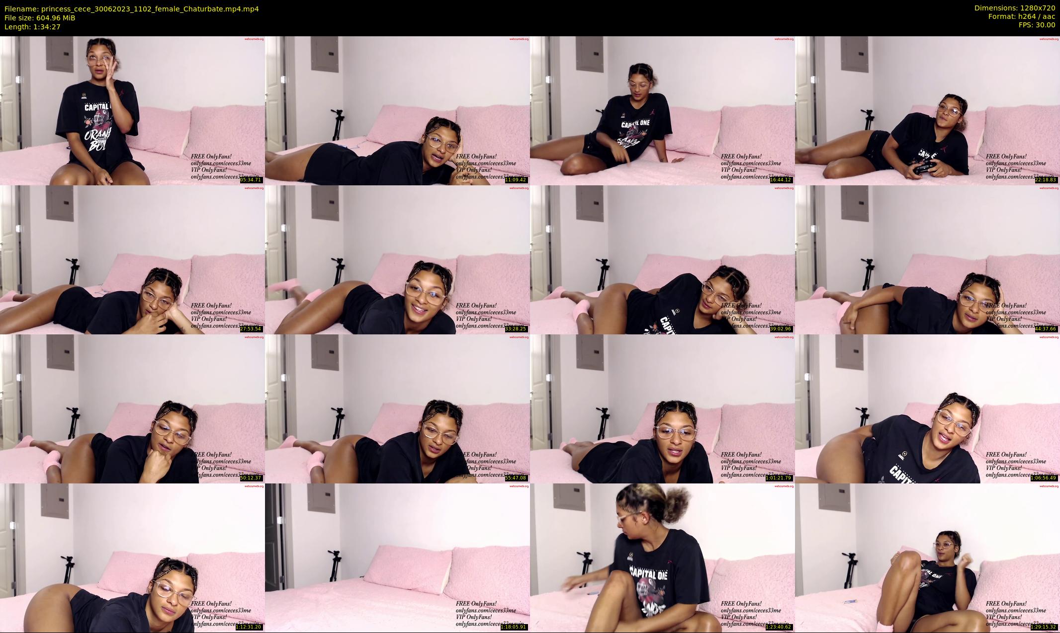 princess_cece — 95 minute Chaturbate female cam show recording, 720p, Jun 30, 2023