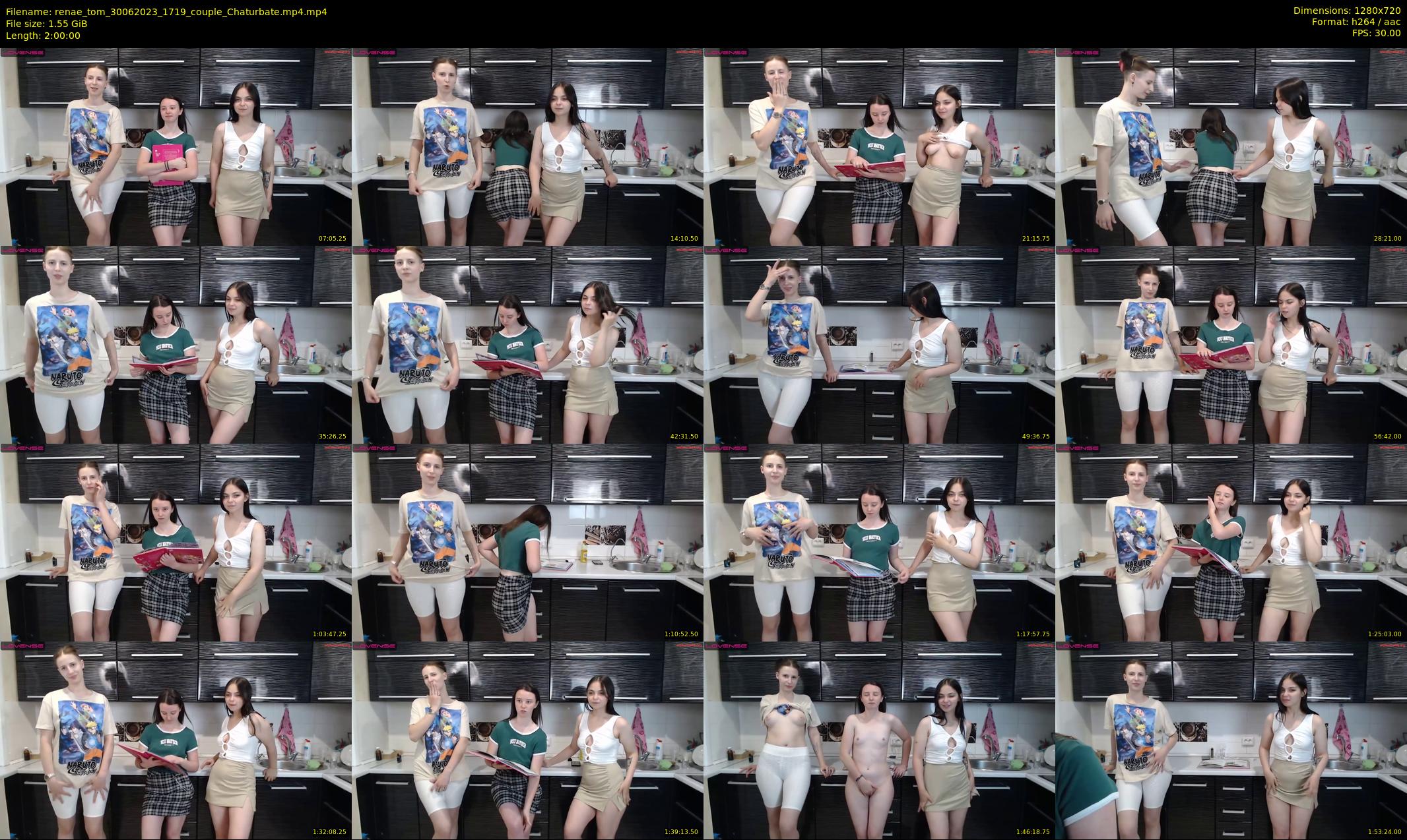 renae_tom — 120 minute Chaturbate couple cam show recording, 720p, Jun 30, 2023