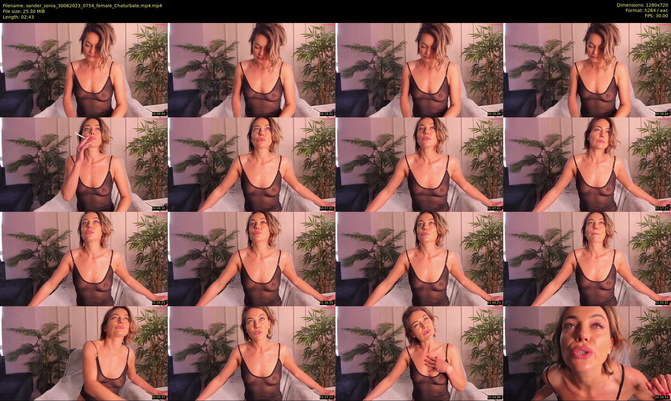 sander_sonia — 3 minute Chaturbate female cam show recording, 720p, Jun 30, 2023