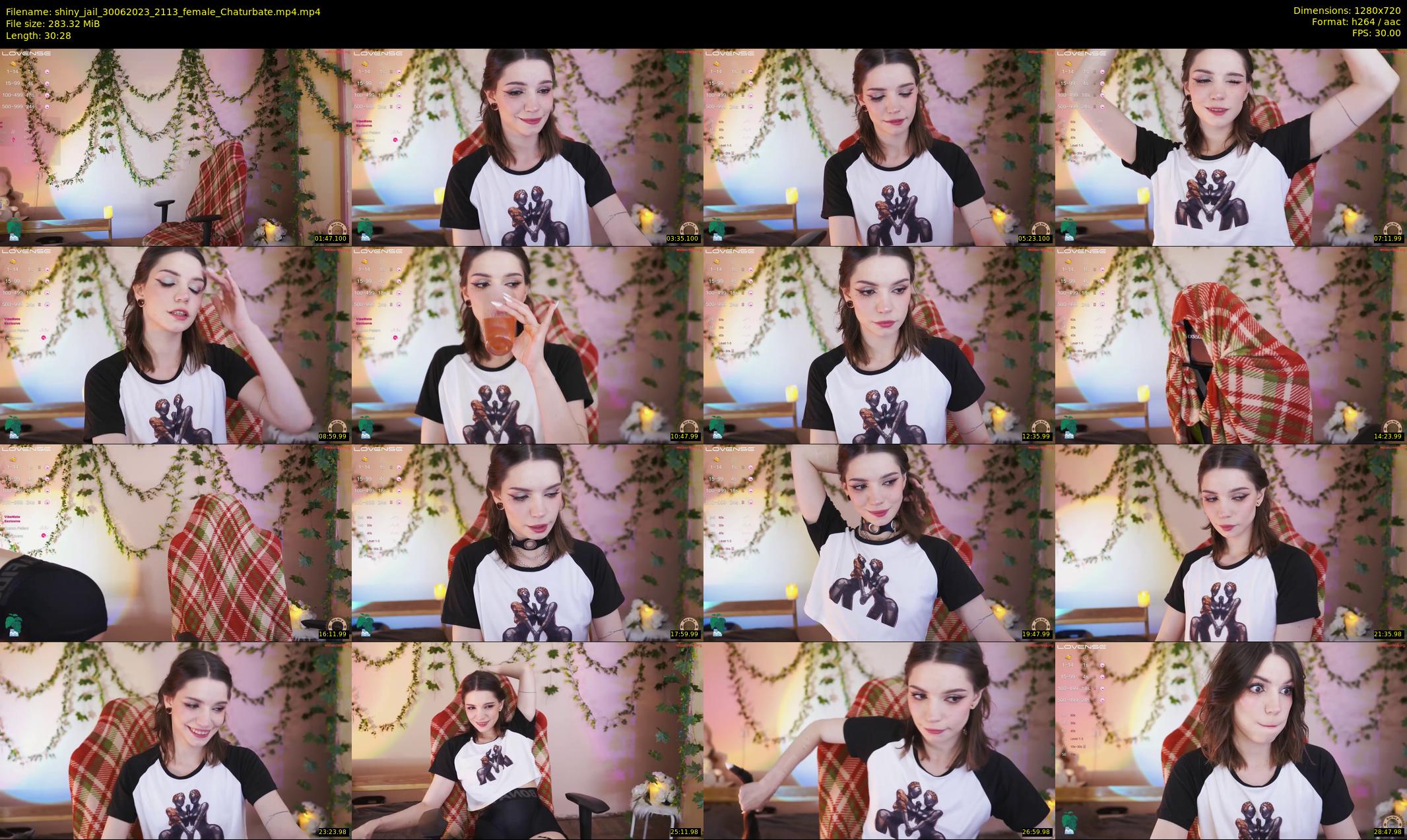 shiny_jail — 31 minute Chaturbate female cam show recording, 720p, Jun 30, 2023