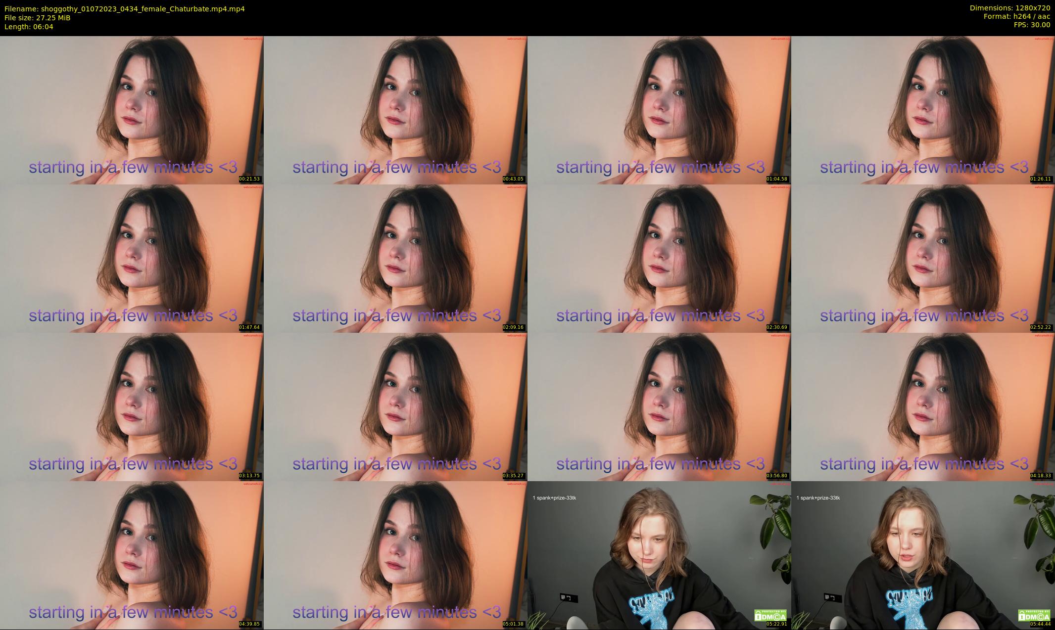 shoggothy — 7 minute Chaturbate female cam show recording, 720p, Jul 1, 2023