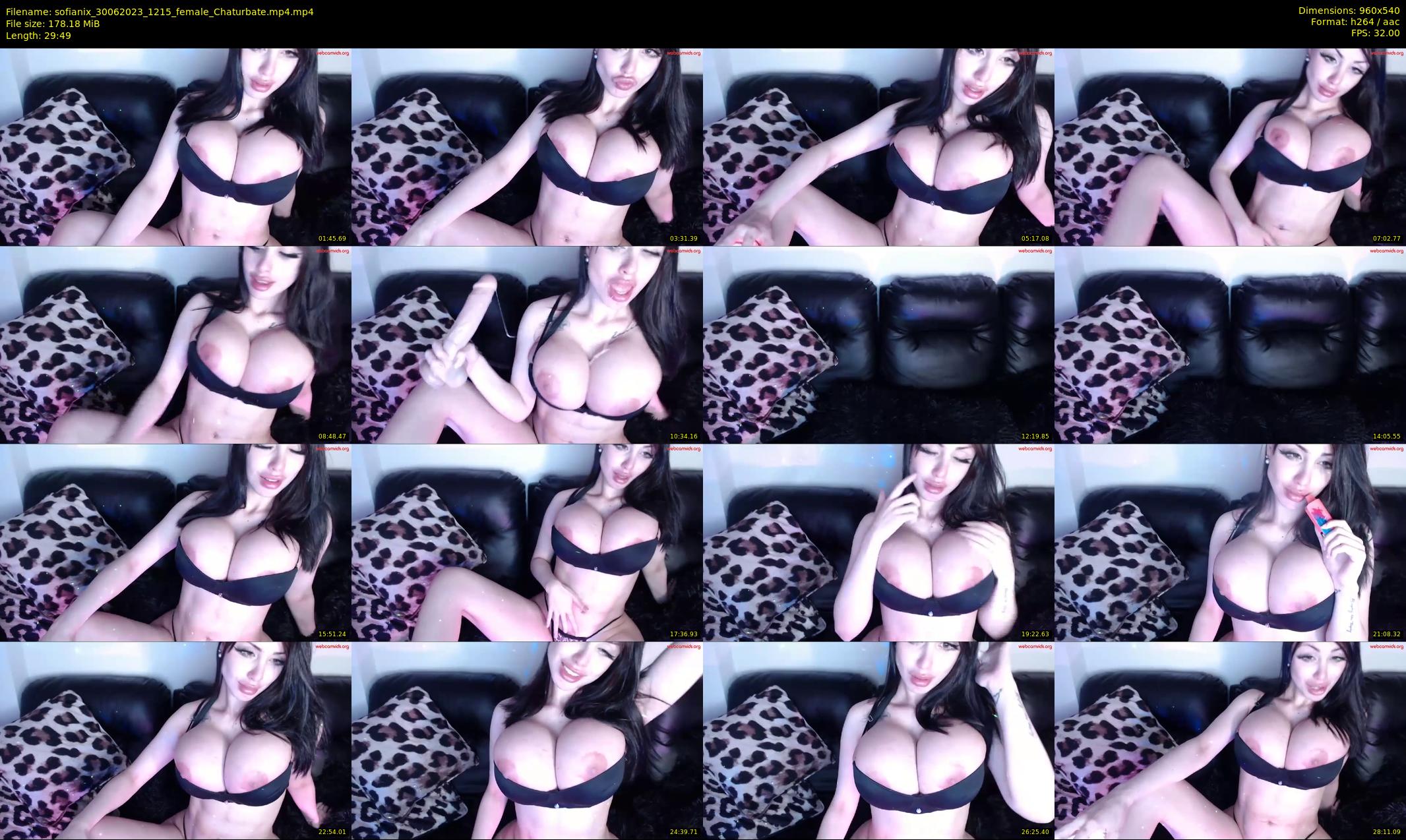 sofianix — 30 minute Chaturbate female cam show recording, 480p, Jun 30, 2023