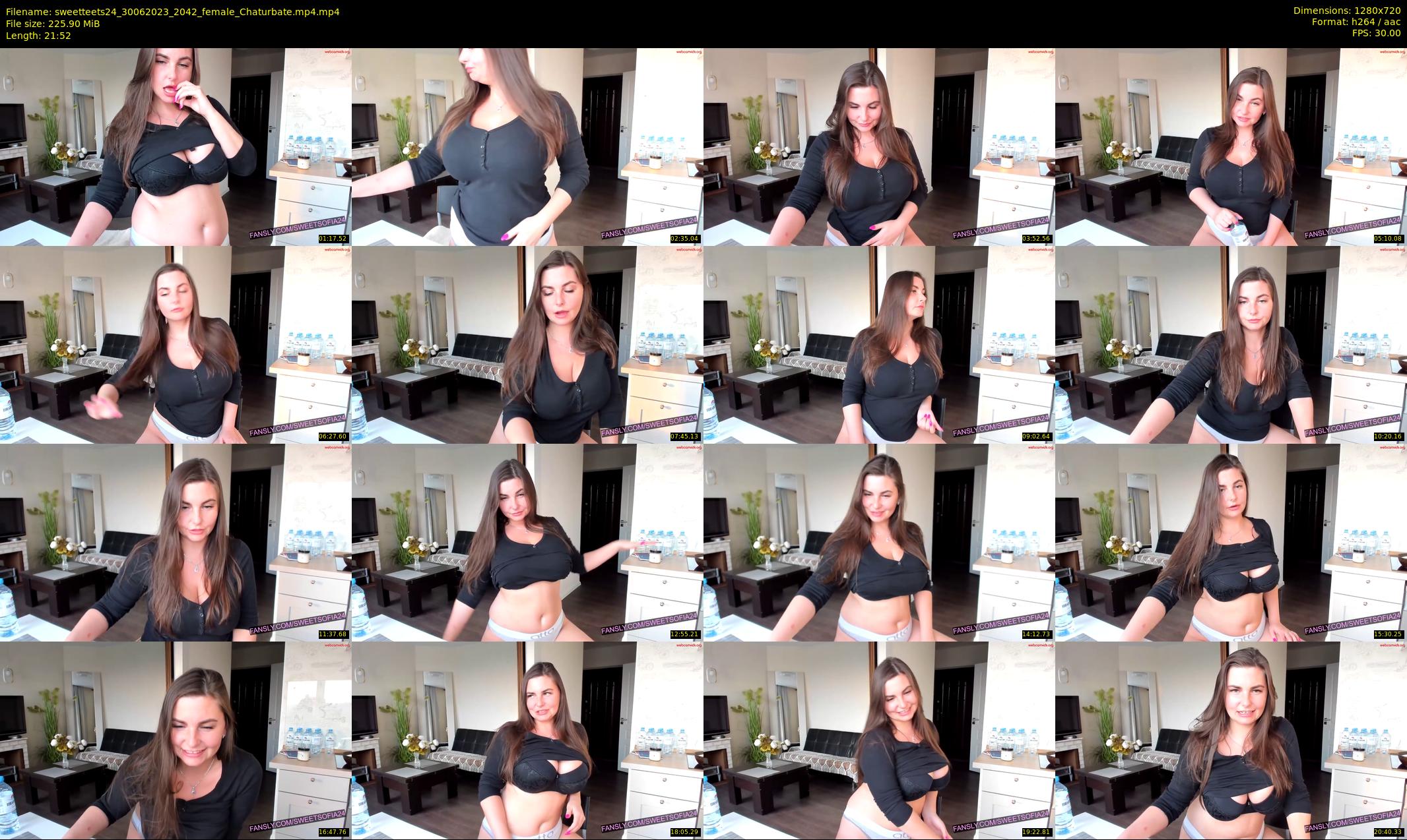 sweetteets24 — 22 minute Chaturbate female cam show recording, 720p, Jun 30, 2023