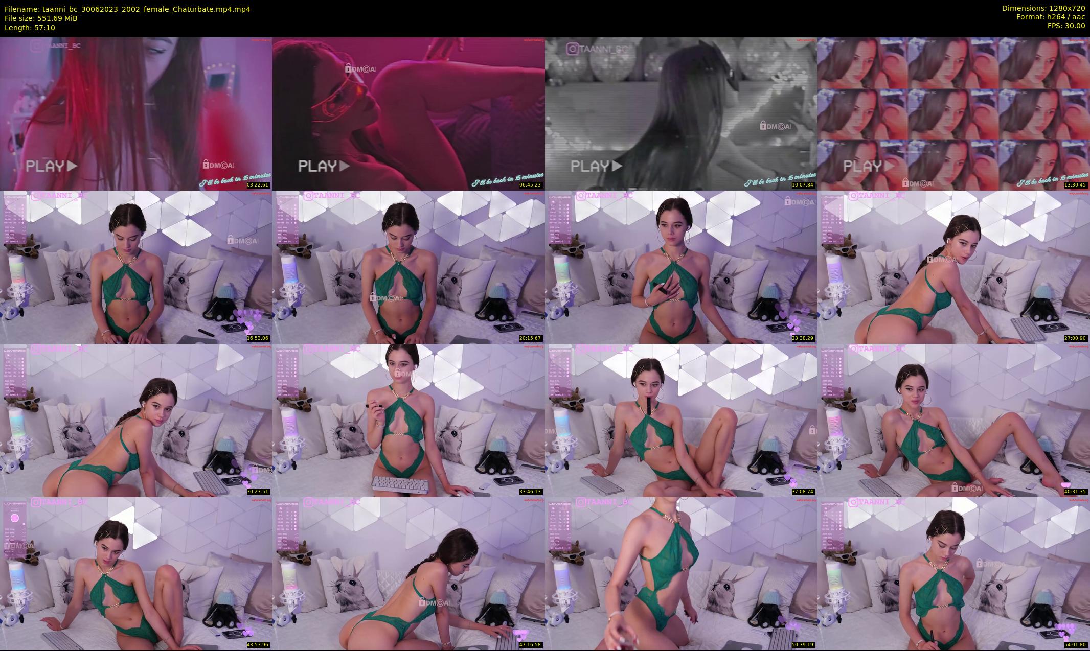 taanni_bc — 58 minute Chaturbate female cam show recording, 720p, Jun 30, 2023