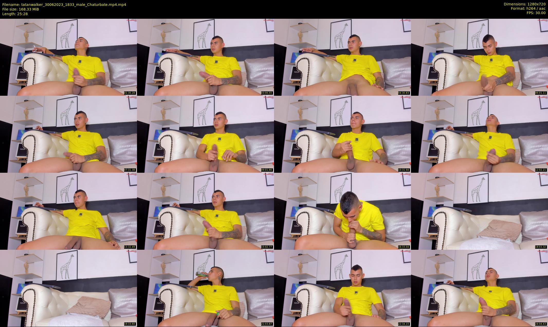 tatanwalker — 26 minute Chaturbate male cam show recording, 720p, Jun 30, 2023