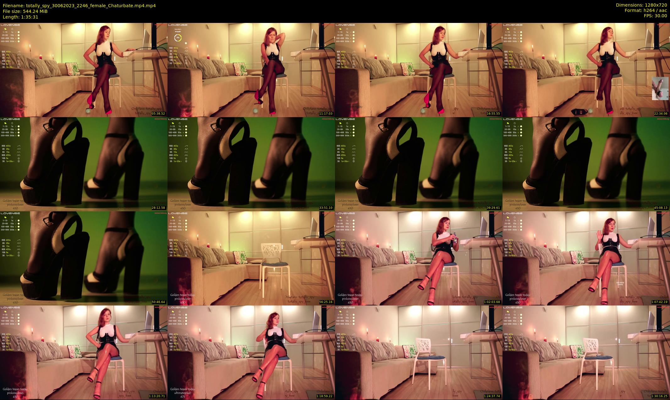 totally_spy — 96 minute Chaturbate female cam show recording, 720p, Jun 30, 2023