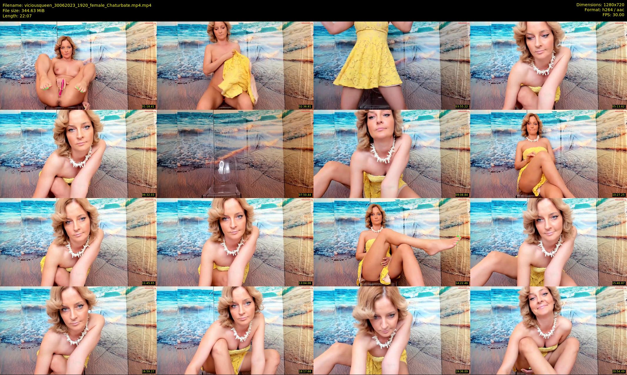 viciousqueen — 23 minute Chaturbate female cam show recording, 720p, Jun 30, 2023