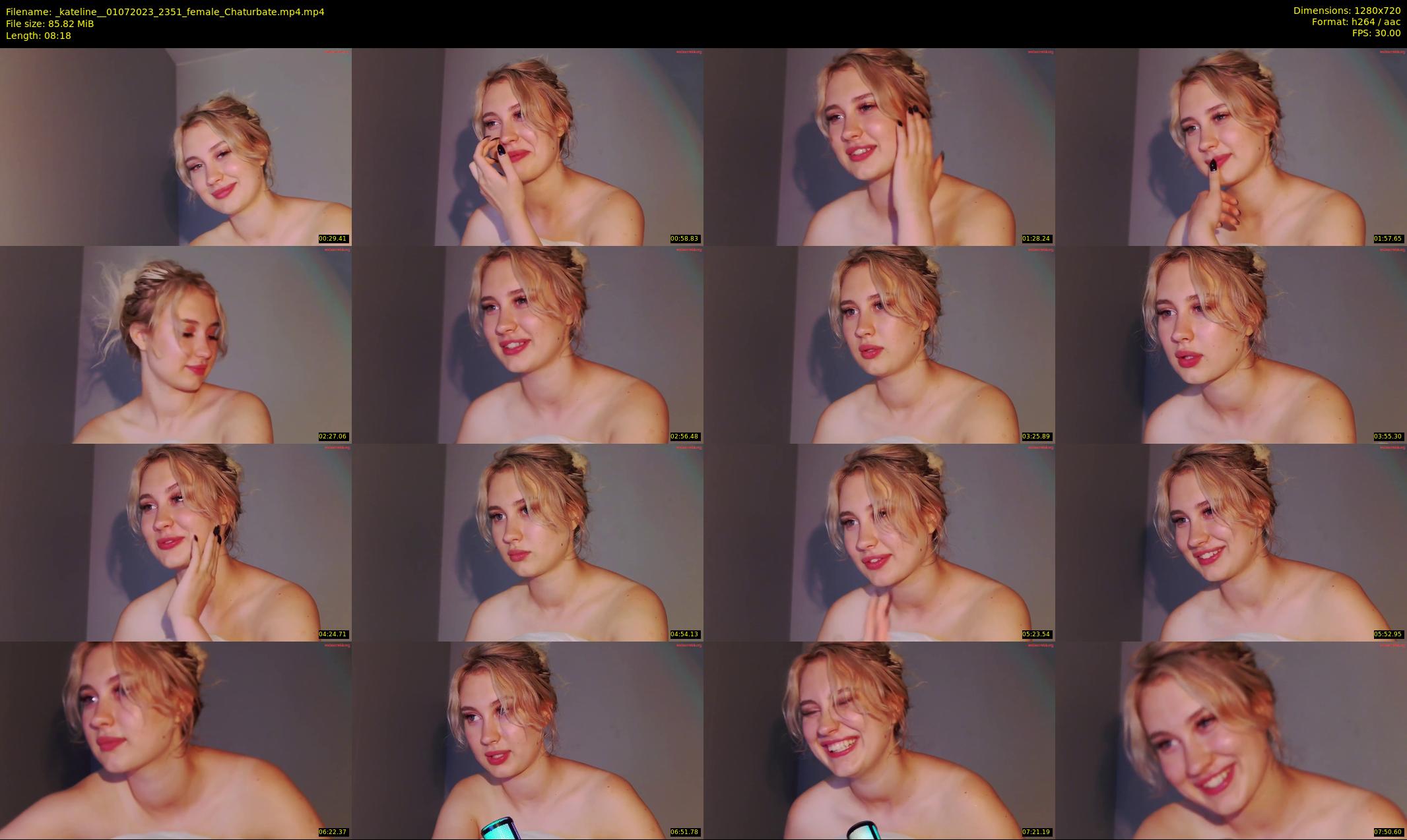 _kateline_ — 9 minute Chaturbate female cam show recording, 720p, Jul 1, 2023