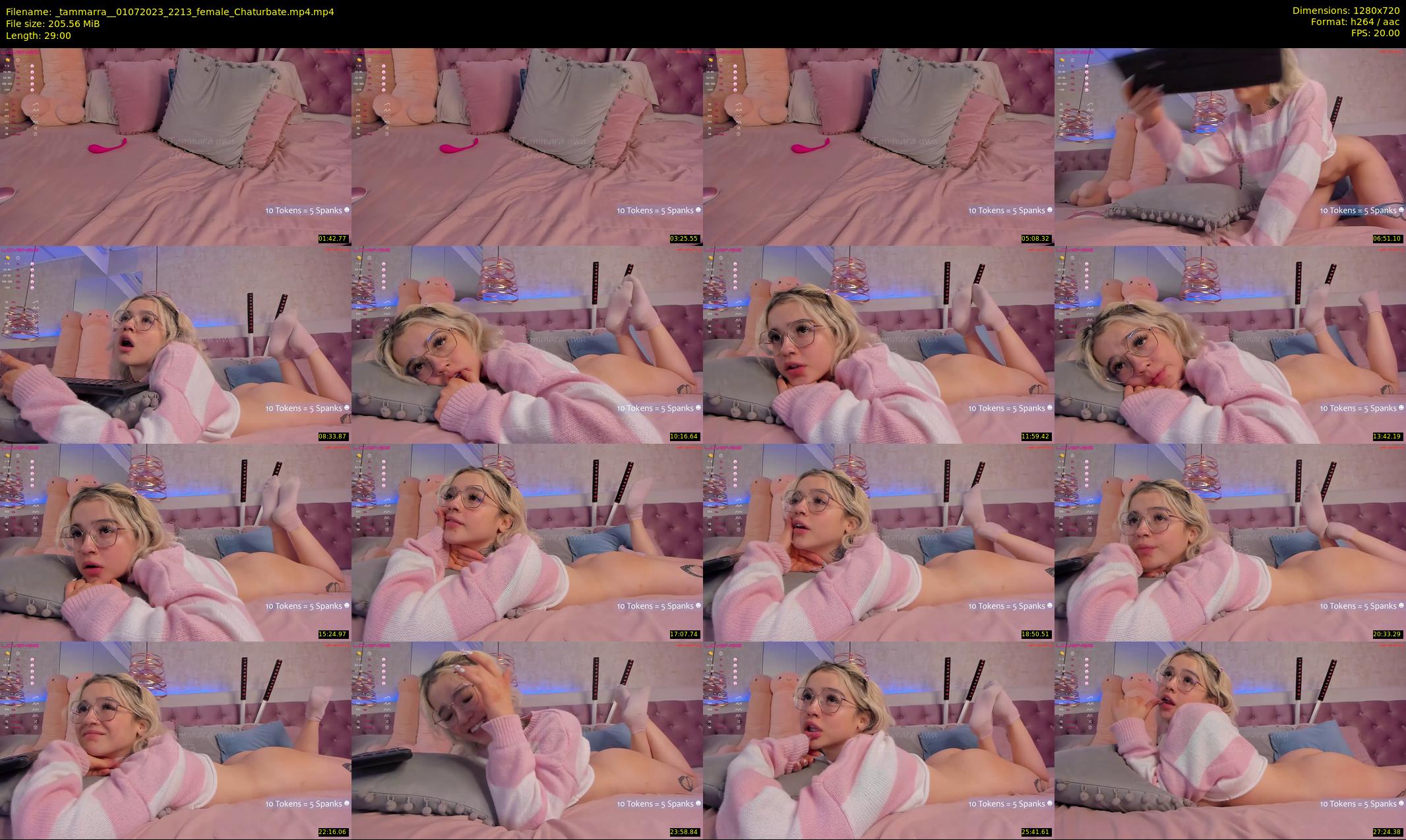 _tammarra_ — 29 minute Chaturbate female cam show recording, 720p, Jul 1, 2023