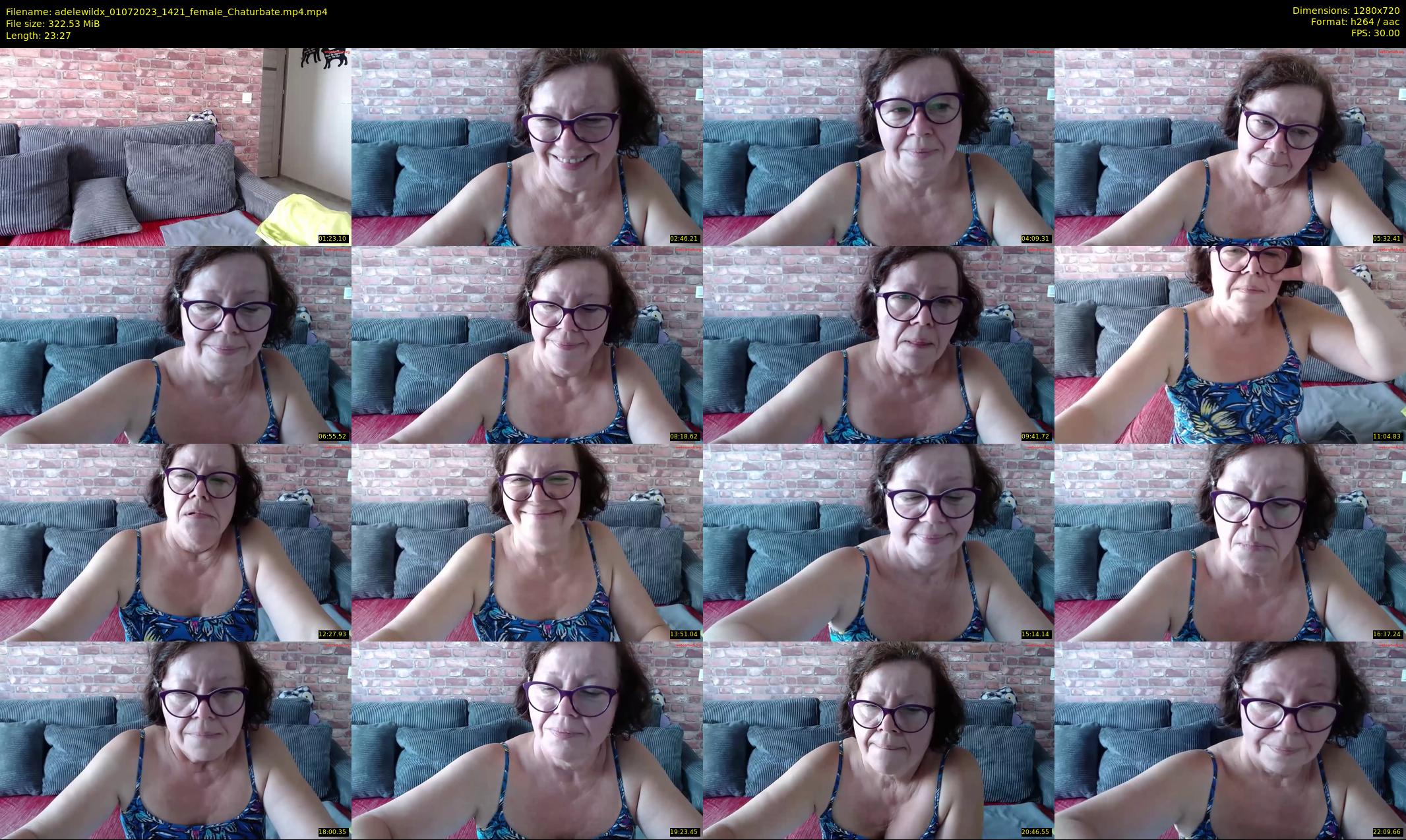 adelewildx — 24 minute Chaturbate female cam show recording, 720p, Jul 1, 2023