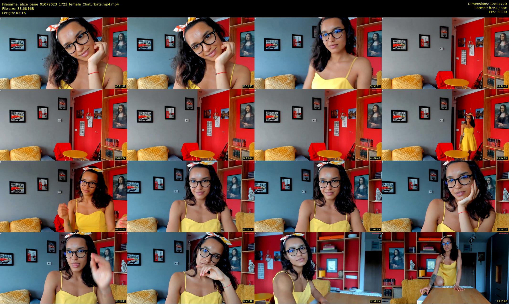 alice_bane — 4 minute Chaturbate female cam show recording, 720p, Jul 1, 2023