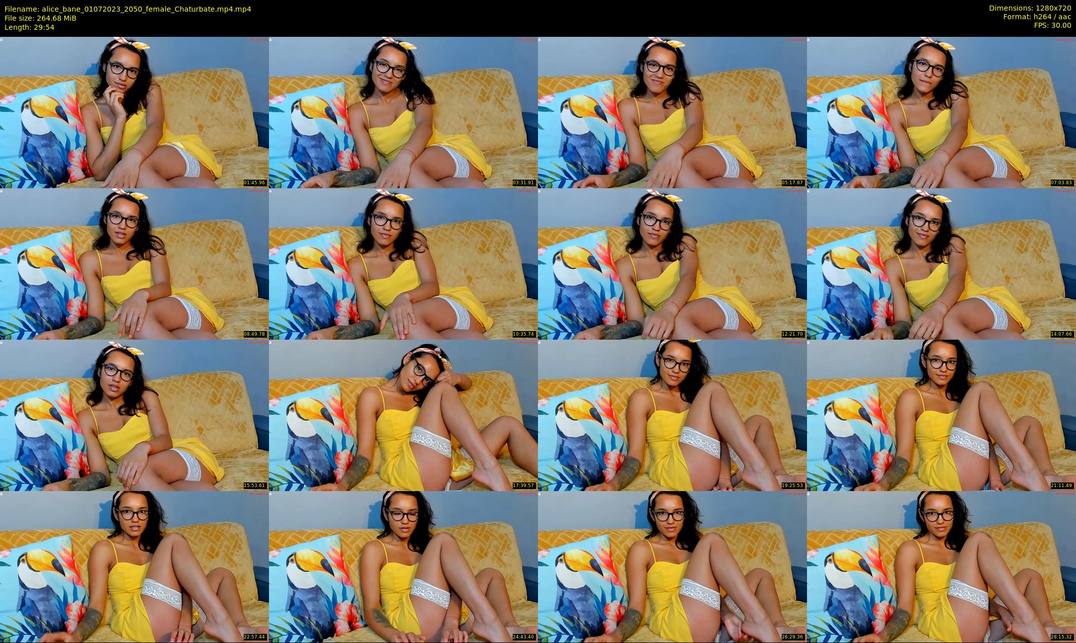 alice_bane — 30 minute Chaturbate female cam show recording, 720p, Jul 1, 2023